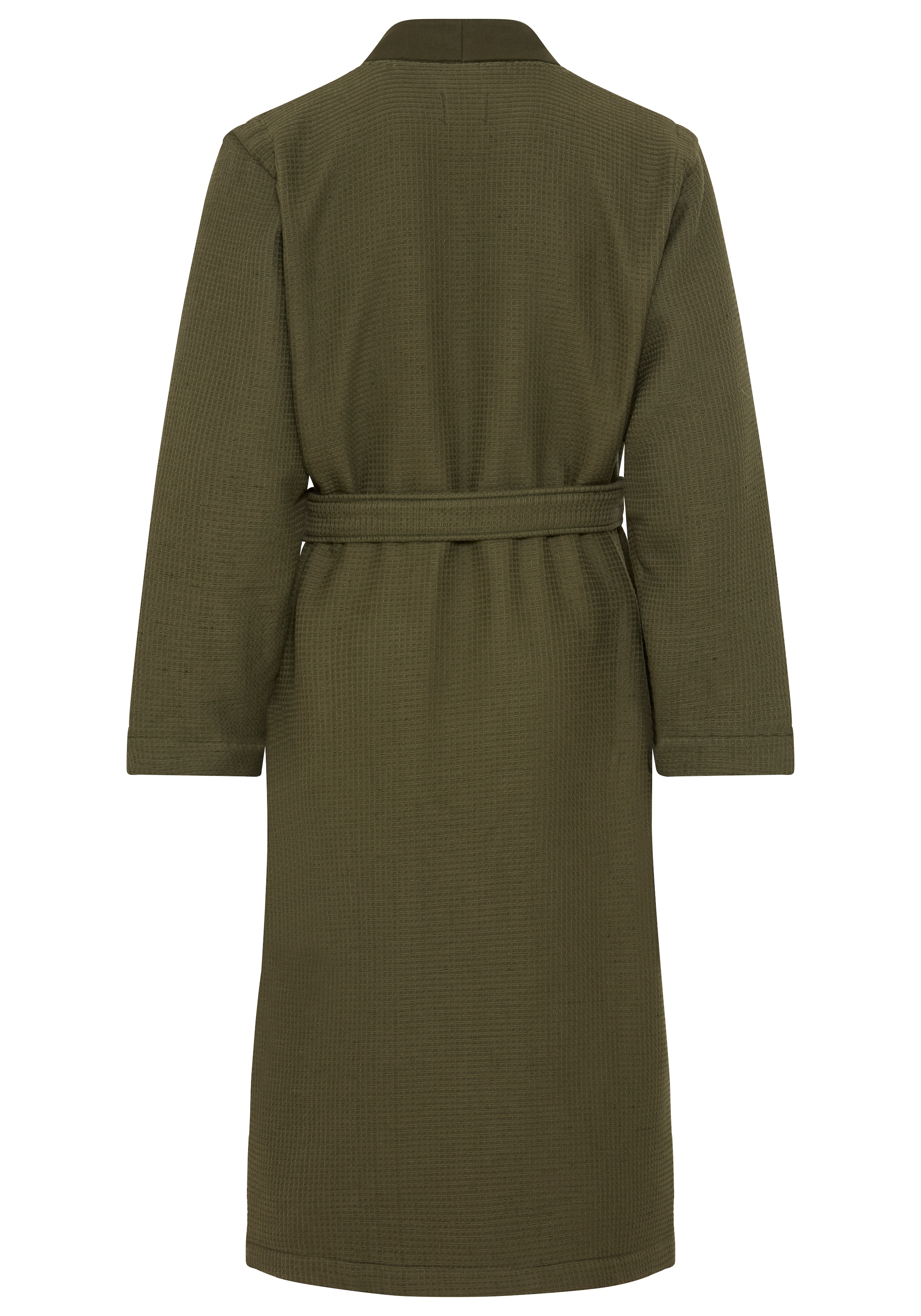 BOSS Robe de chambre »Waffle Kimono« avec grand logo BOSS en velours