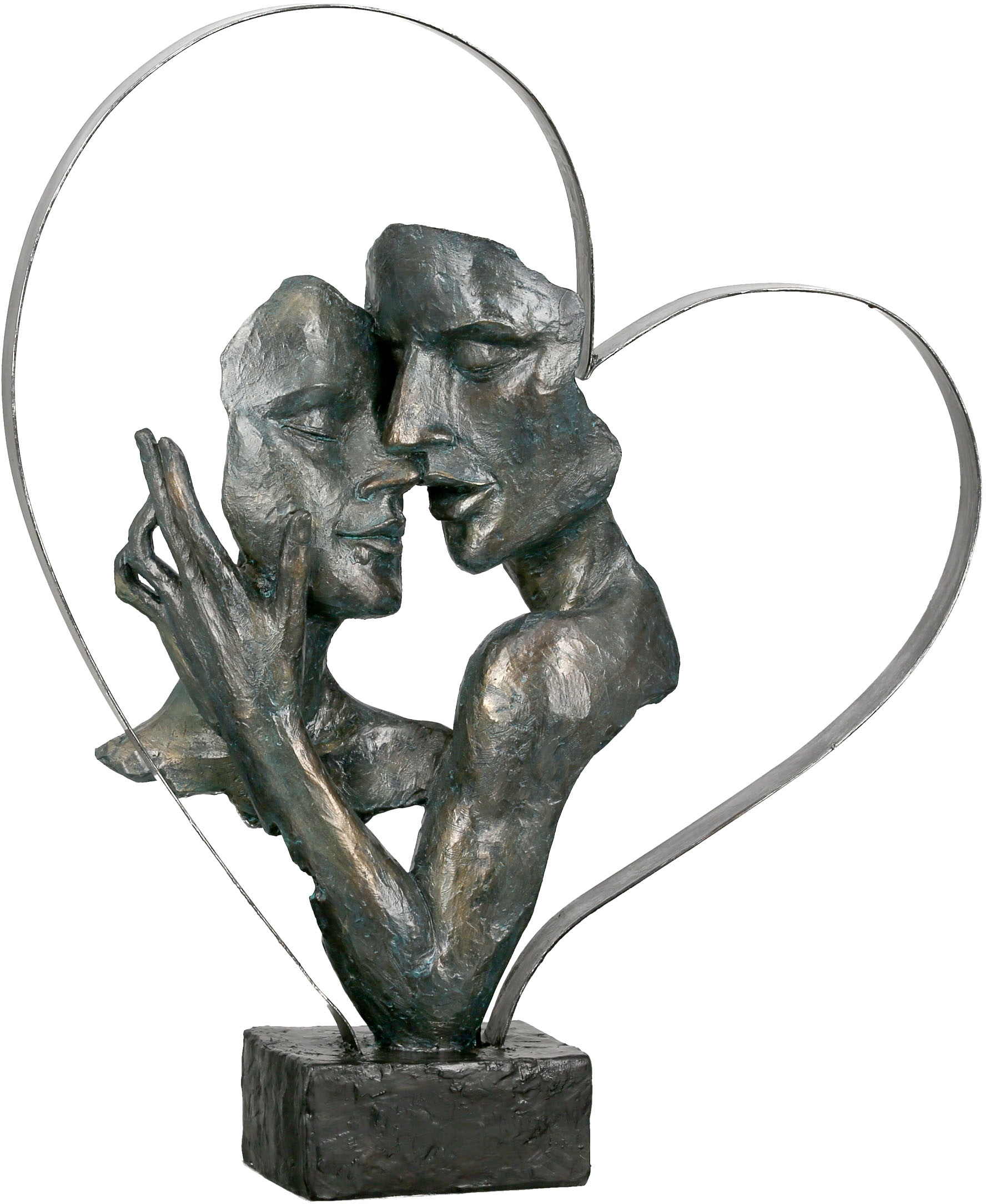 GILDE Dekofigur »Skulptur Essential, bronzefarben/braun«,  bronzefarben/braun, Polyresin bequem kaufen