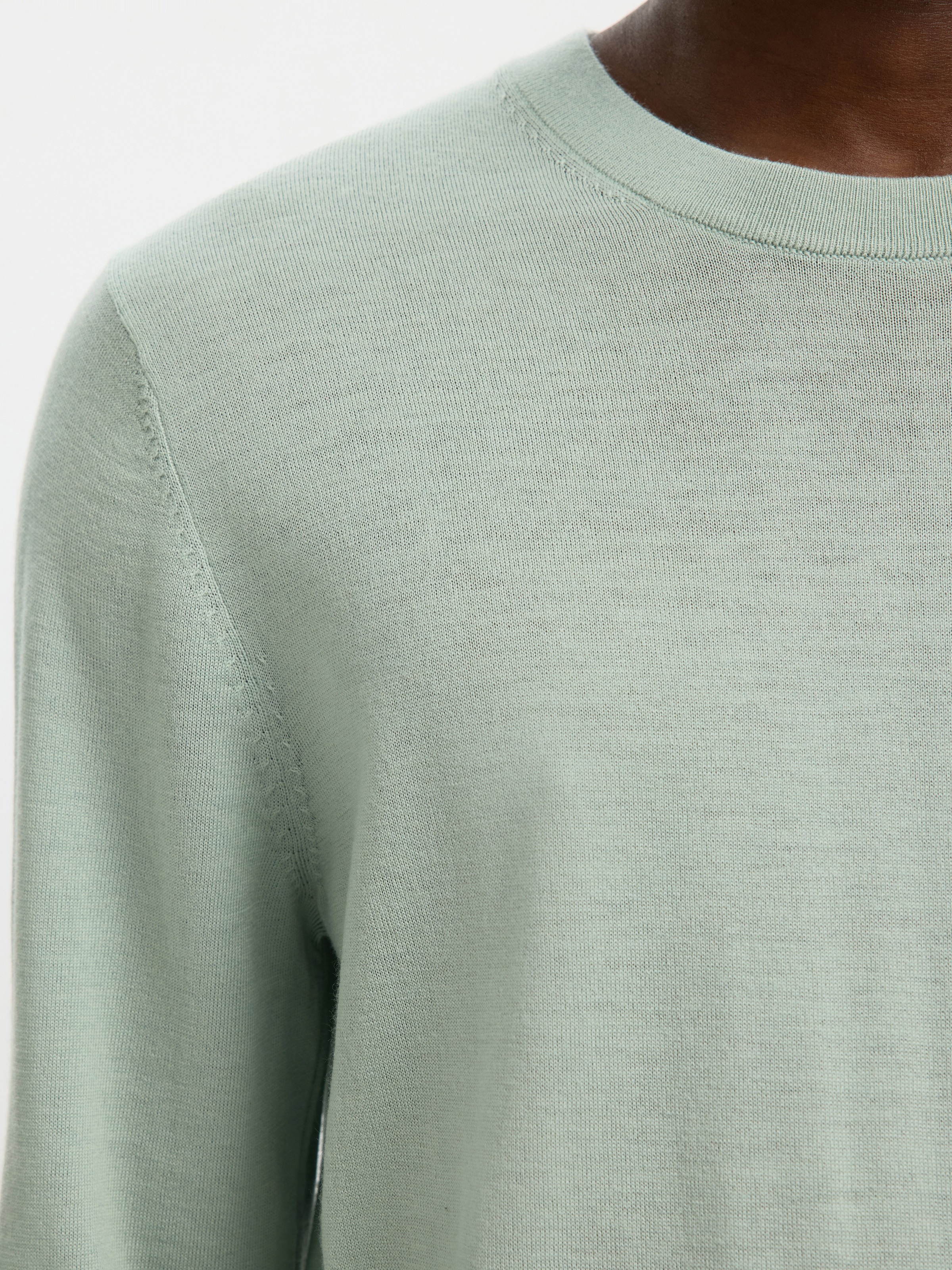SELECTED Pull à col rond »SLHTRAY LS KNIT MERINO CREW NECK NOOS« Laine, coupe régulière