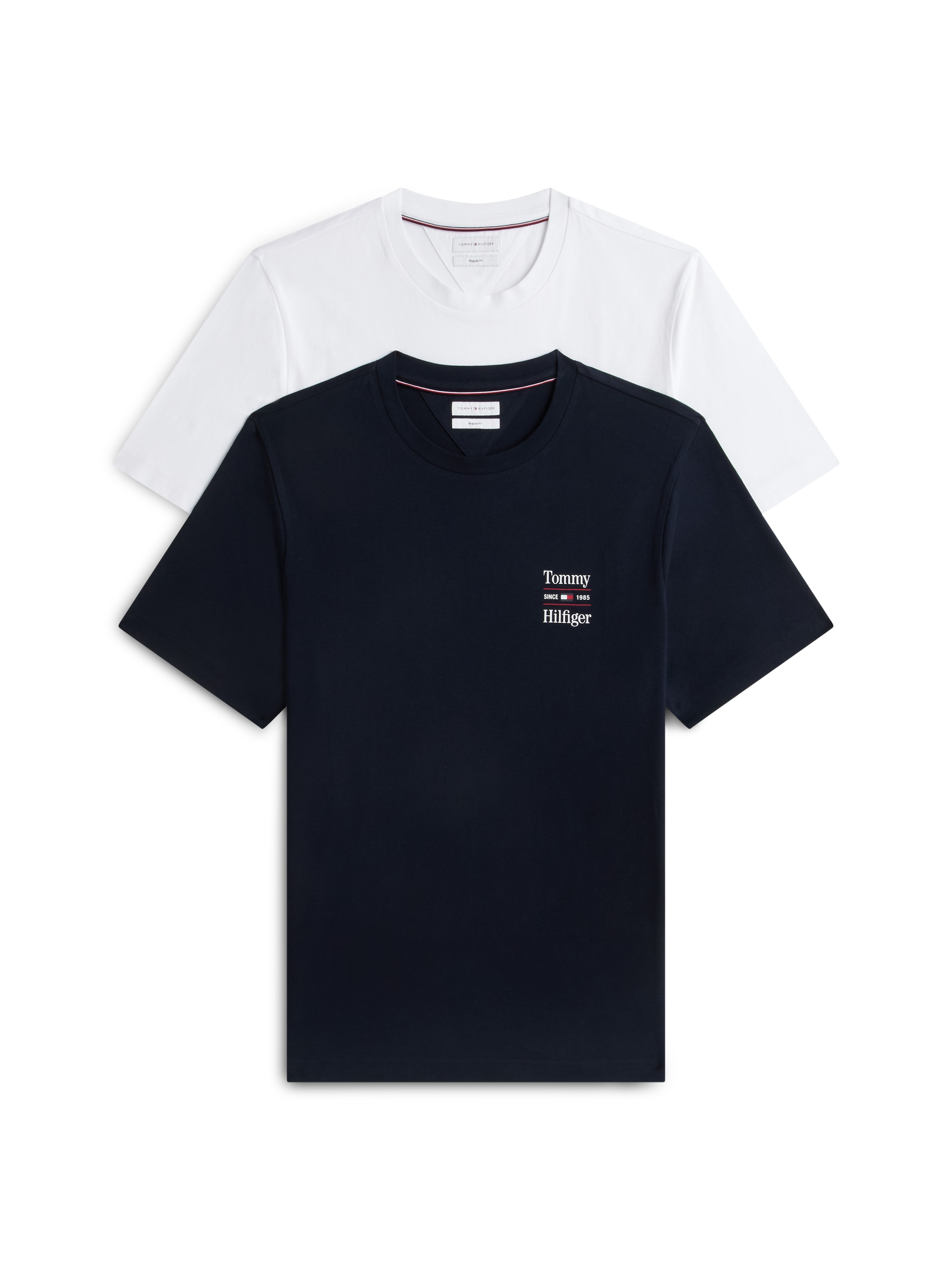 Image of Tommy Hilfiger T-Shirt "2 PACK CHEST GRAPHIC REG TEES" 2