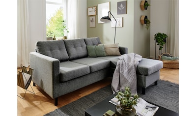 ATLANTIC home collection 3-Sitzer, Ecksofa, frei im Raum stellbar und Recamiere... kaufen