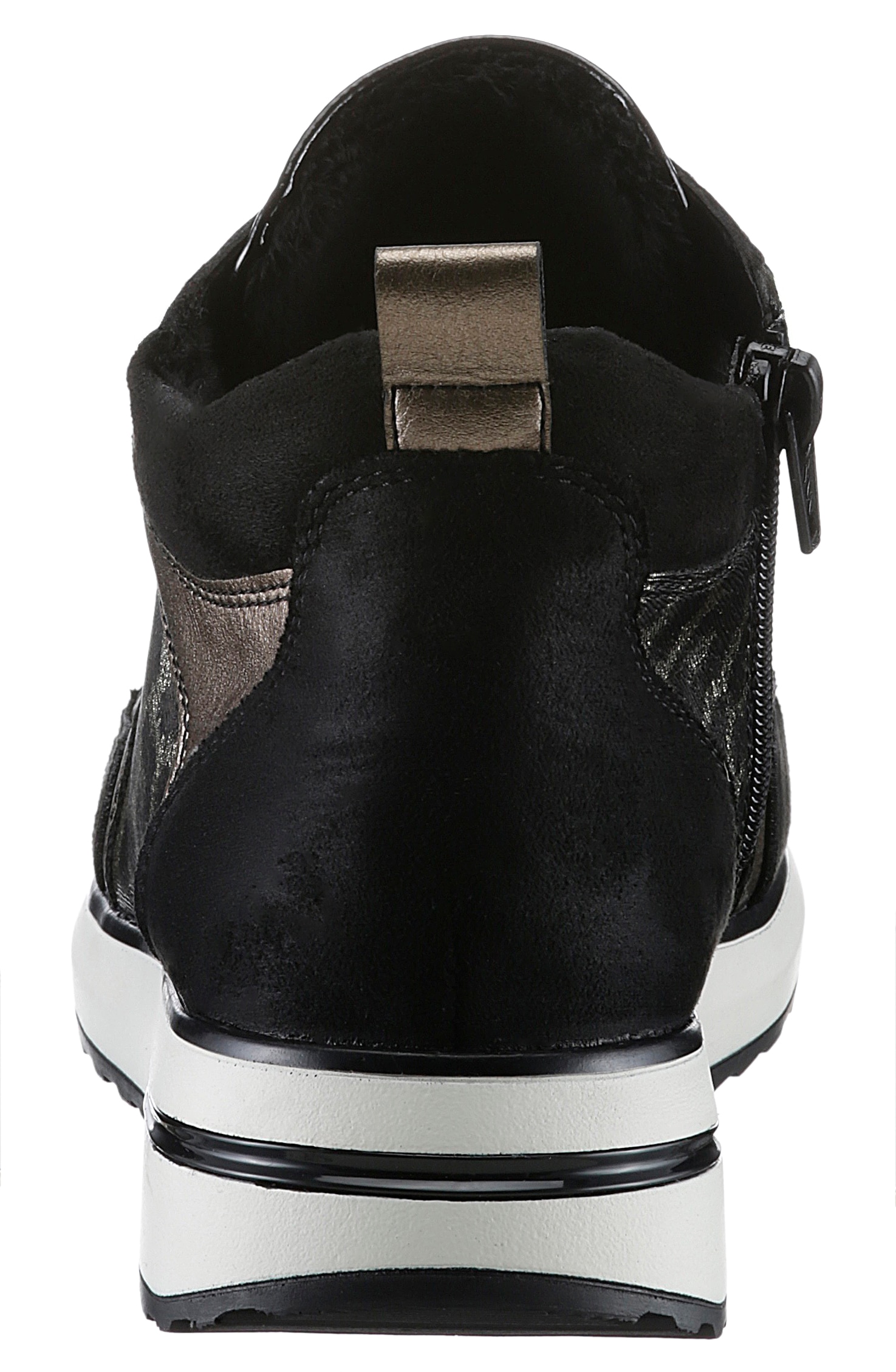 Remonte Keilsneaker, Freizeitschuh, High-Top-Sneaker, Schnürer, Innenreissverschluss