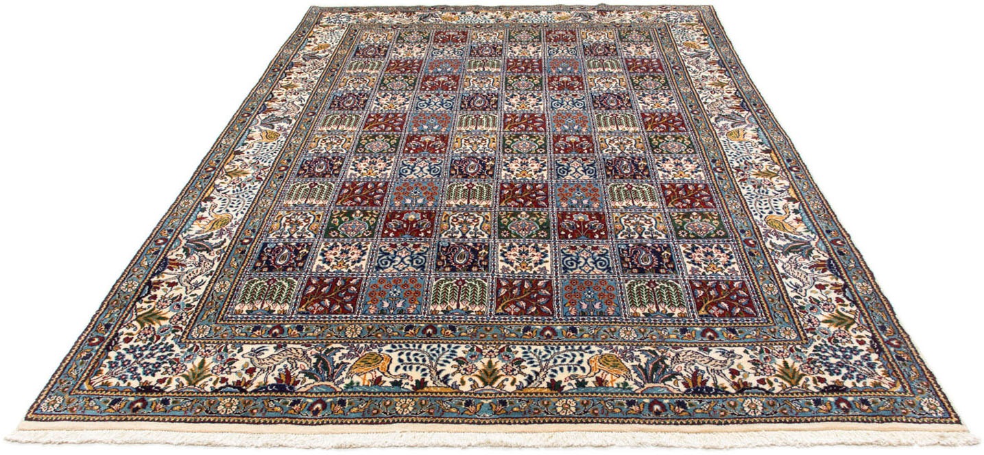 Image of morgenland Hochflor-Läufer »Moud Felder Rosso 383 x 83 cm«, rechteckig, 1 mm Höhe, Unikat mit Zertifikat bei Ackermann Versand Schweiz