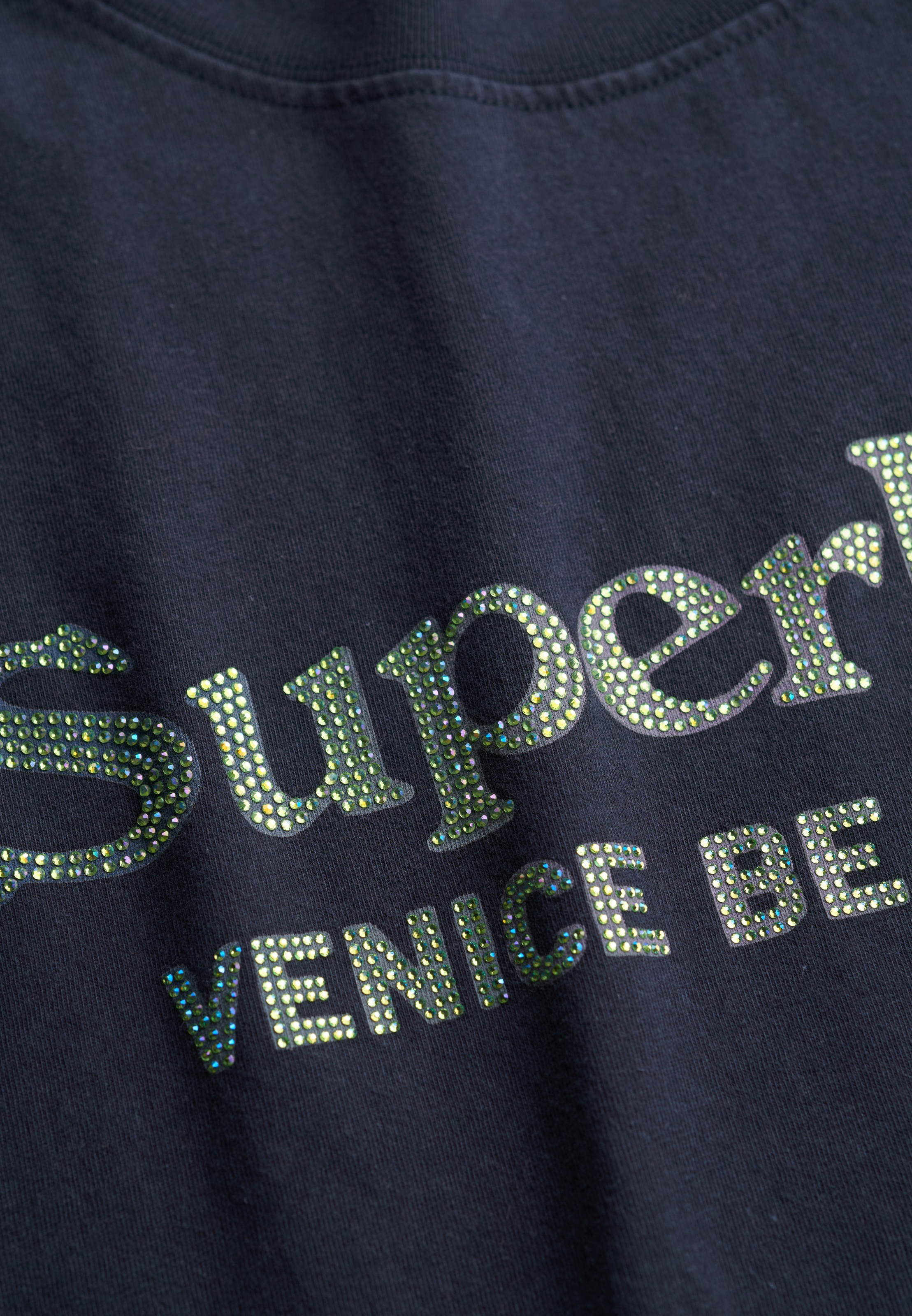 Superdry Kurzarmshirt »VENUE METALLIC RELAXED TEE«