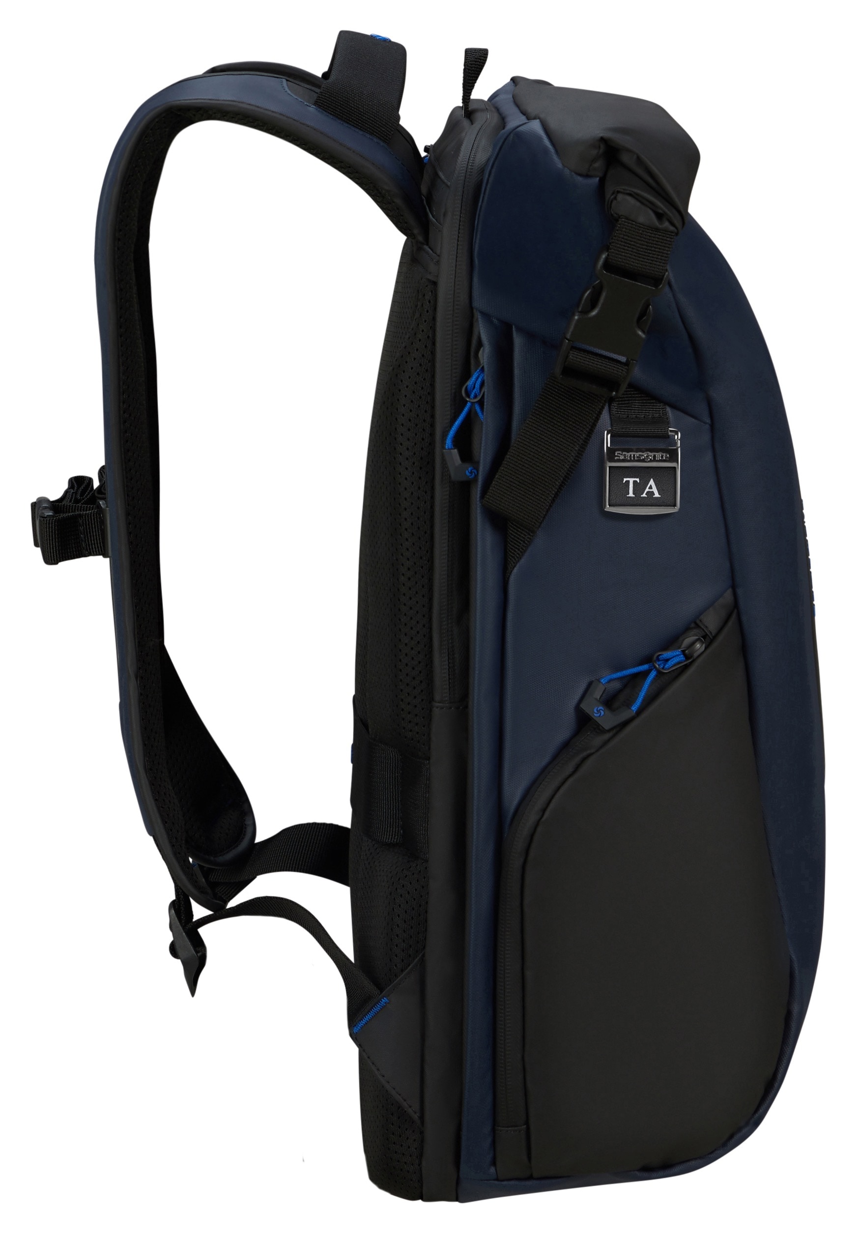 Samsonite Reiserucksack »ECODIVER L« Freizeitrucksack Laptoprucksack Trolleyaufstecksystem Rolltop Backpack