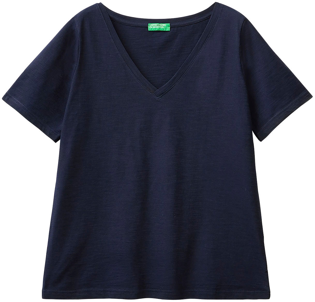 Image of United Colors of Benetton T-Shirt aus Flammgarnjersey