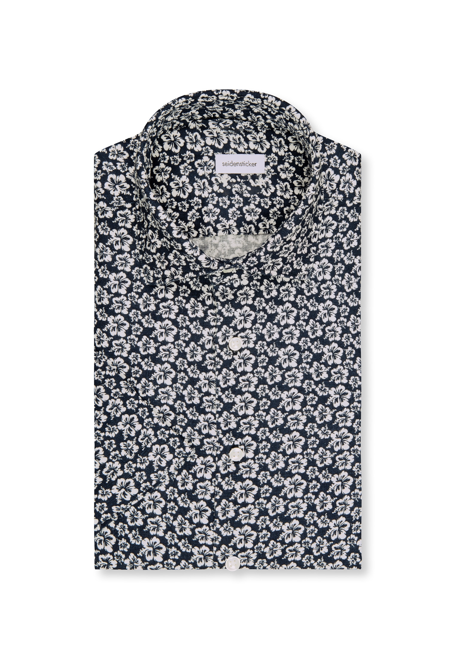 seidensticker Businesshemd »Regular« Regular 1/2 Kentkragen Floral