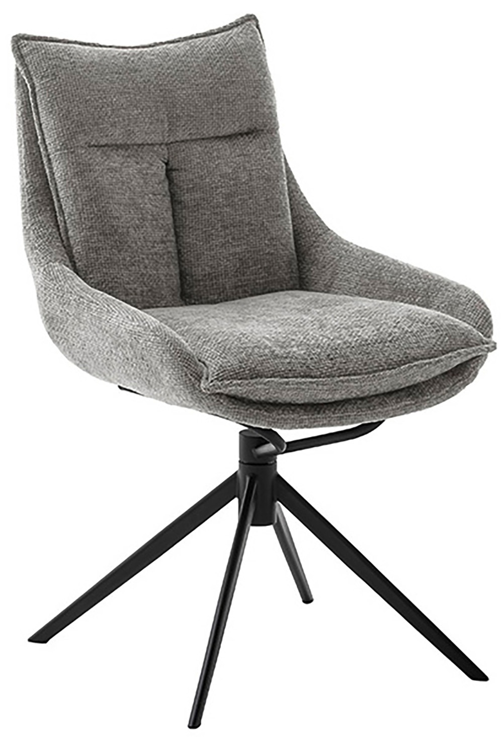 MCA furniture Esszimmerstuhl »PARKER« () (2er-Set), drehbar 360°, Dreh- & Schwingfunktion, Belastbarkeit 120 kg