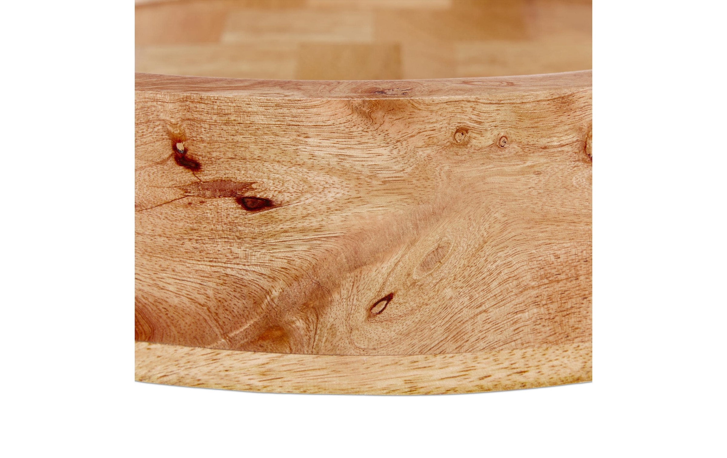 relaxdays Tablett »Mangoholz 35 cm«