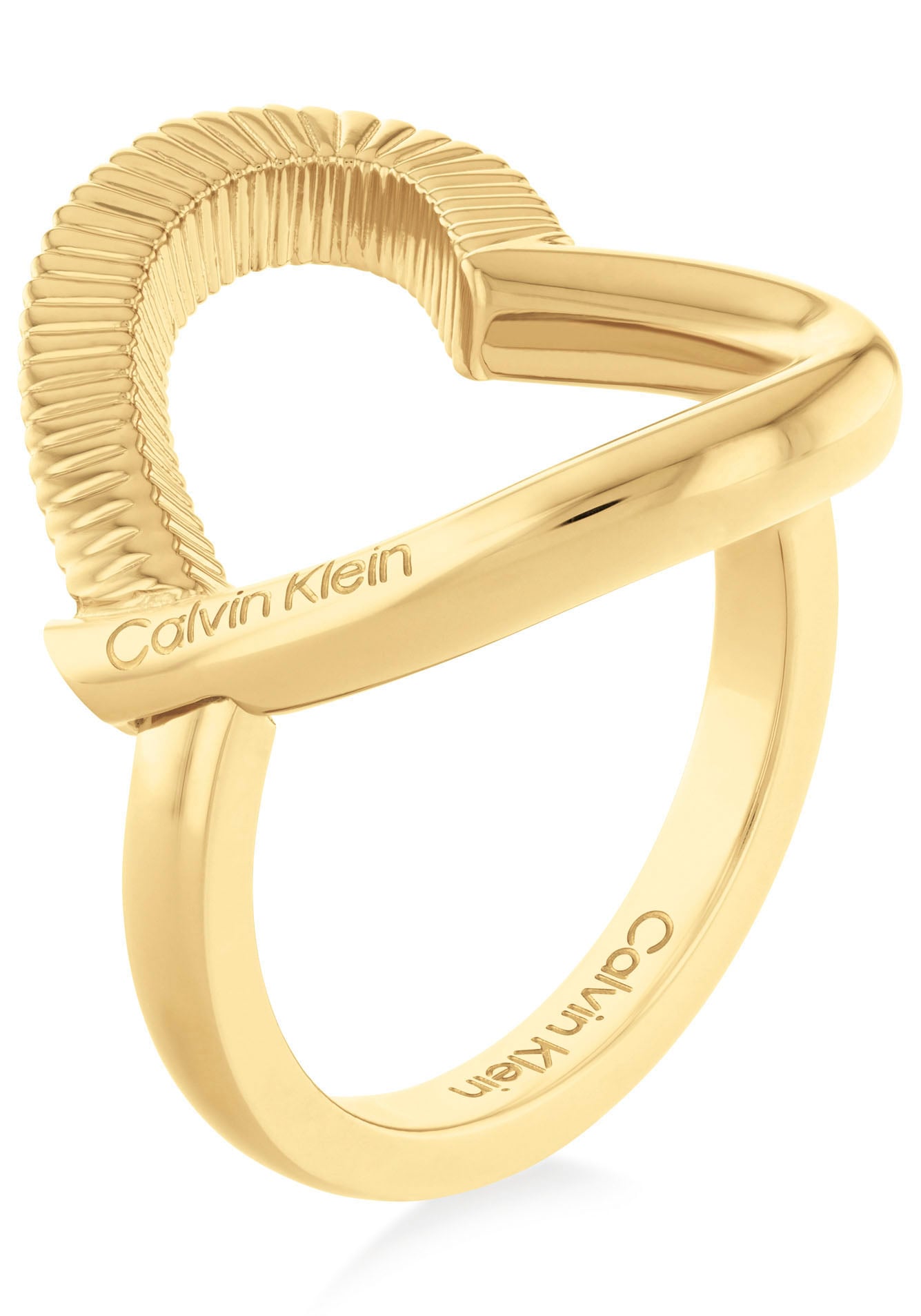 Calvin Klein Fingerring »Schmuck Edelstahl Fingerring Damenring DEFIANT«