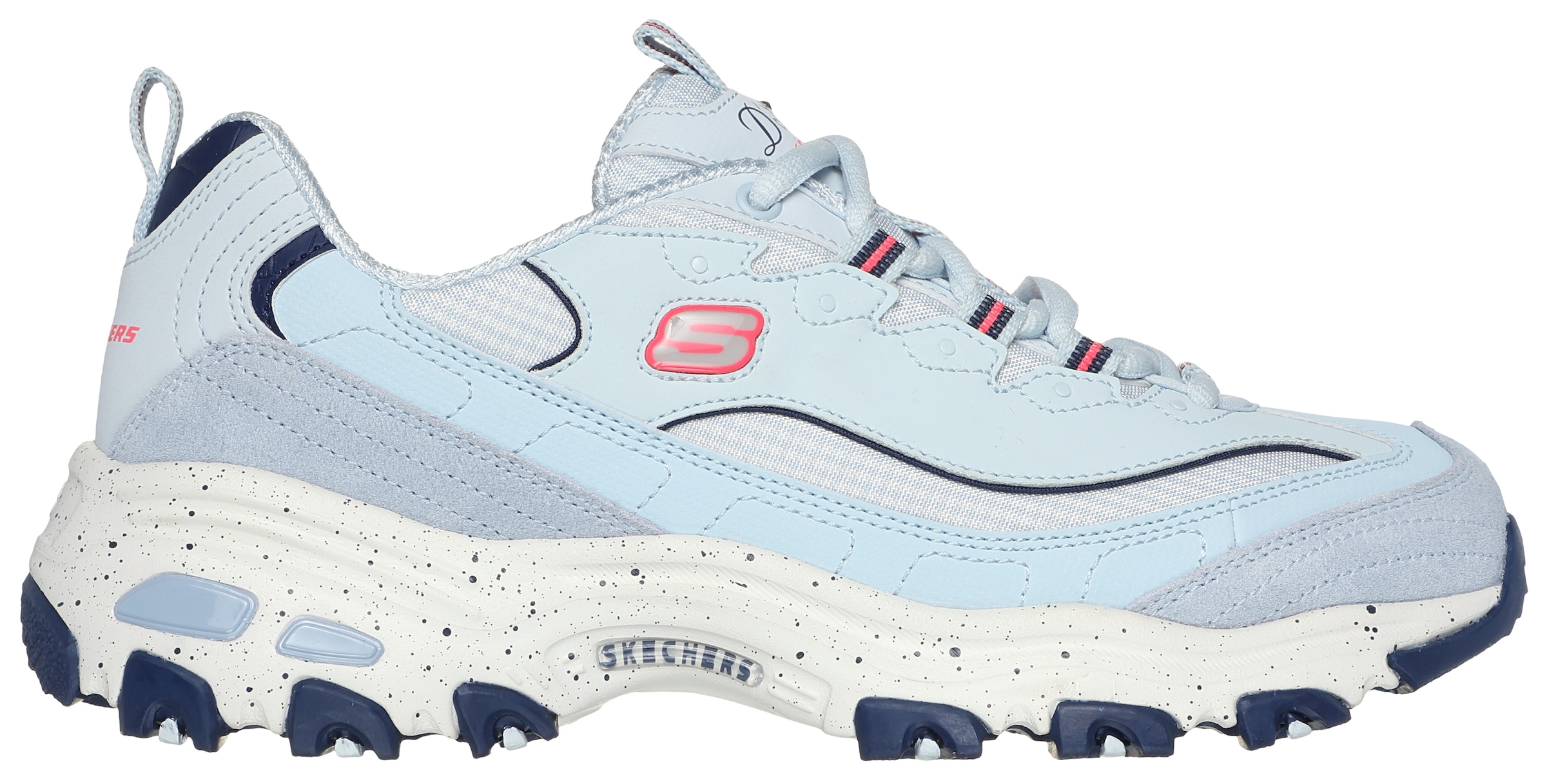 Skechers Sneaker »D'LITES-BOLD VIEWS«, mit Air-Cooled Memory Foam, Freizeitschuh, Halbschuh, Schnürschuh