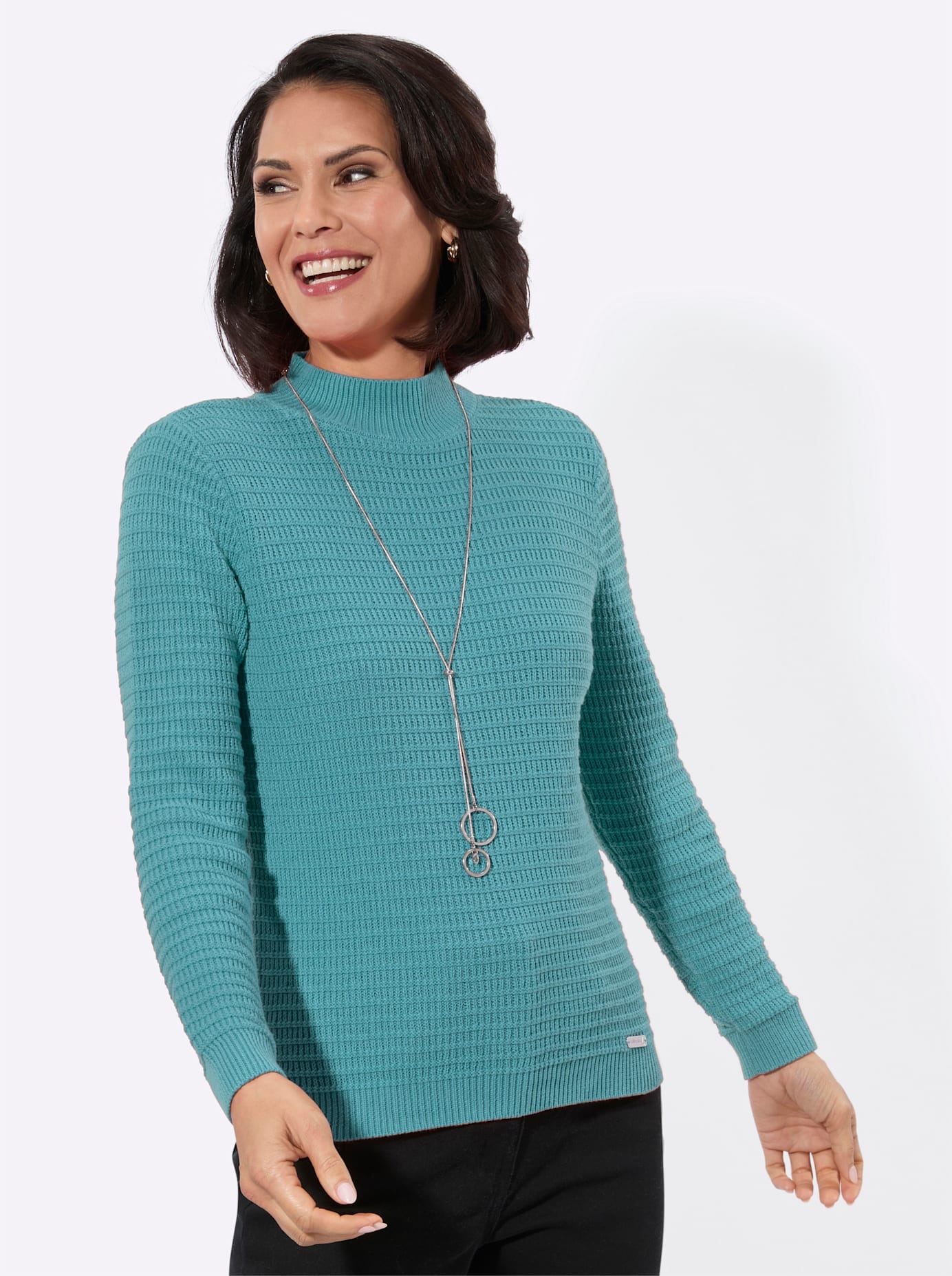 Casual Looks Stehkragenpullover "Stehkragen-Pullover"