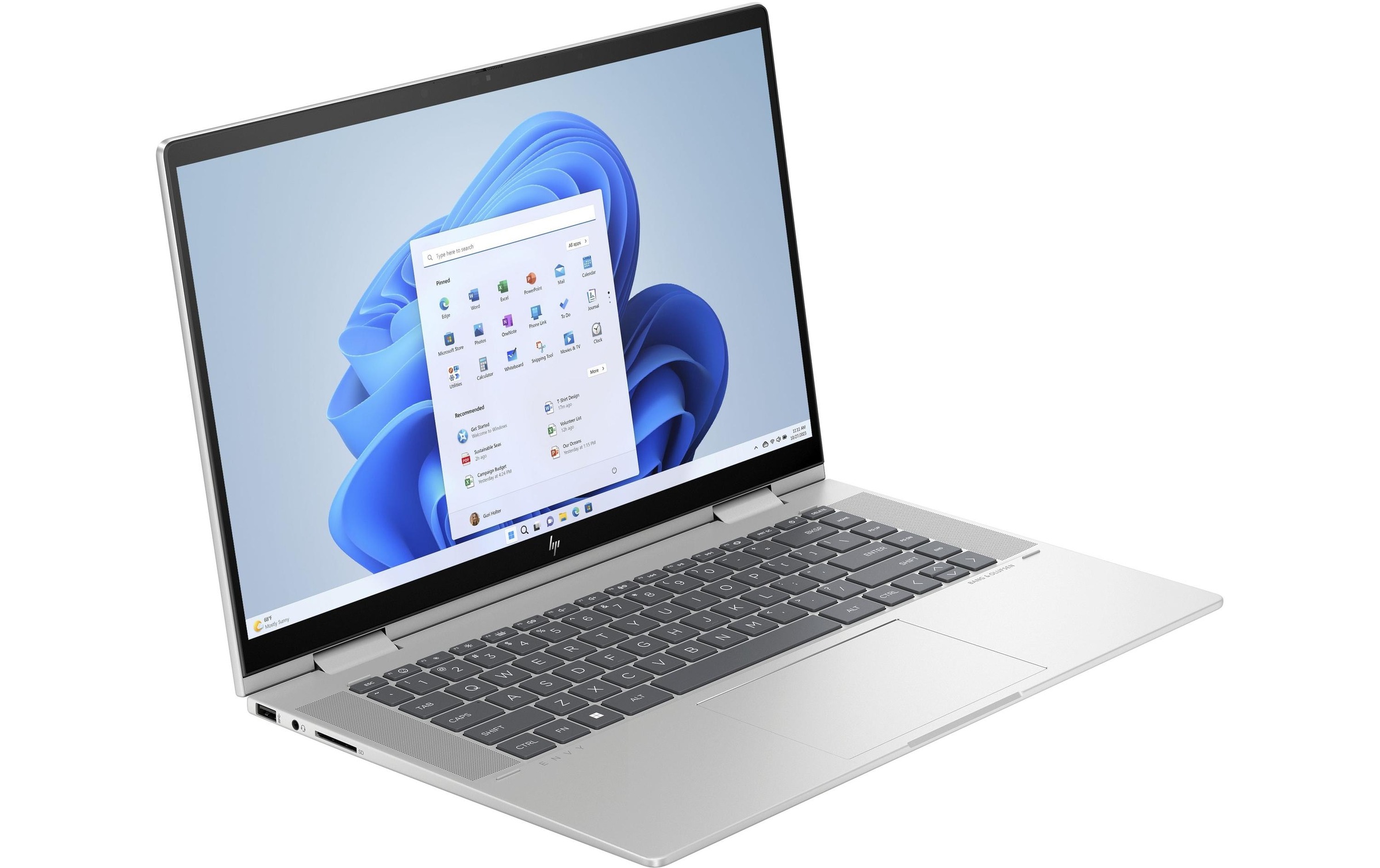HP Notebook »ENVY X360 15-FE0740NZ«, 39,47 cm, / 15,6 Zoll, Intel, Core i7, Iris Xe Graphics, 1000 GB SSD