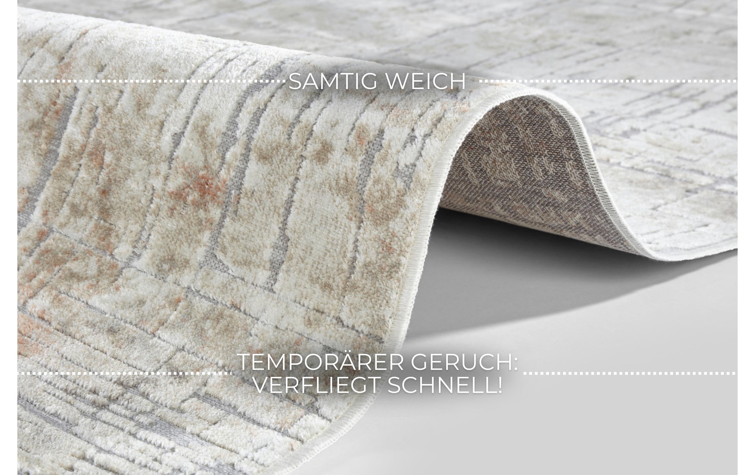 ELLE DECORATION Teppich »Chameis 135 cm x 195 cm«