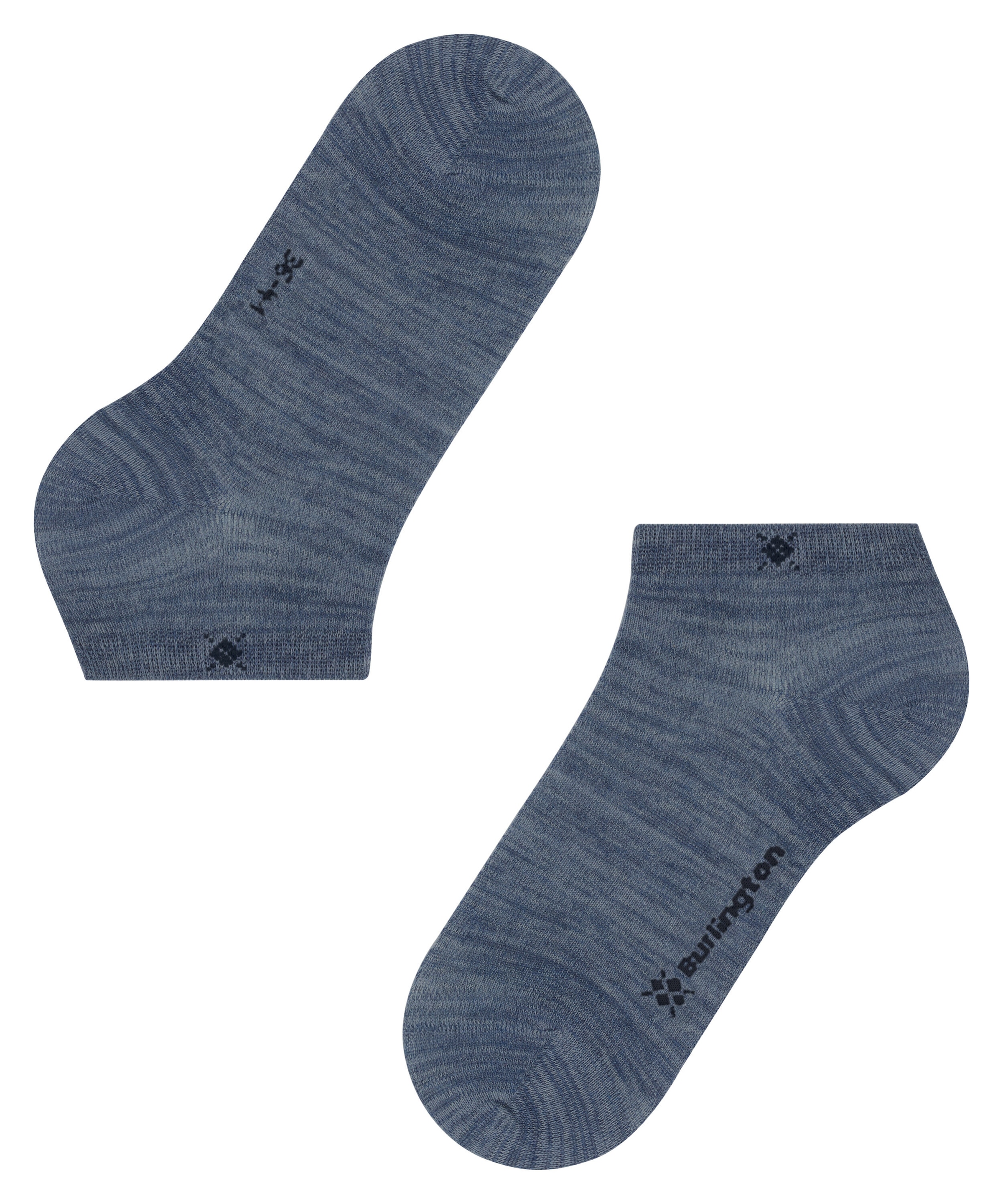 Burlington Chaussettes de baskets »Soho Vibes« Taille unique 36-41, aspect chiné