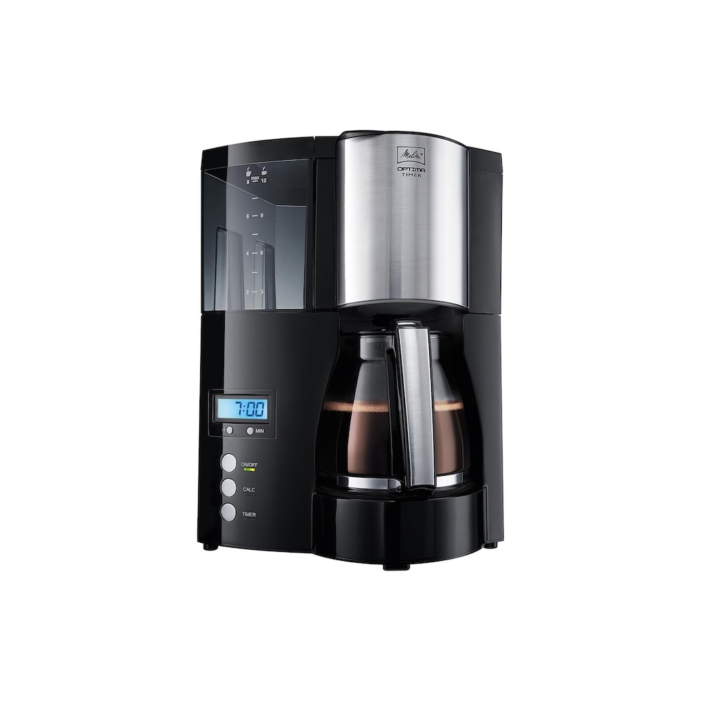 Melitta Filterkaffeemaschine »Optima Timer«, 1 l Kaffeekanne