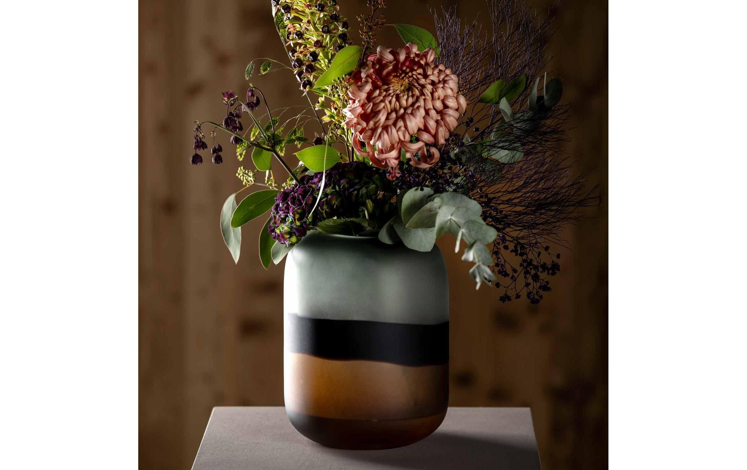 LEONARDO Vase décoratif »Sabbia 26 cm Braun/Transparent«