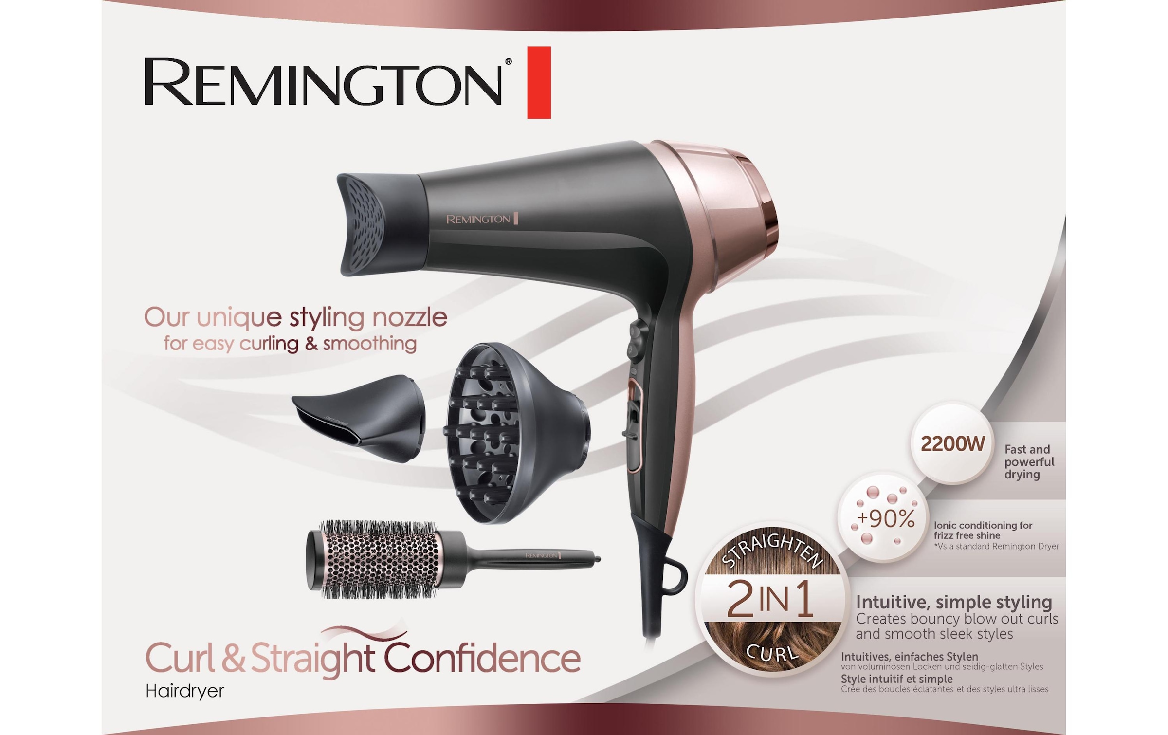 Remington Haartrockner »D5706 Curl&S«
