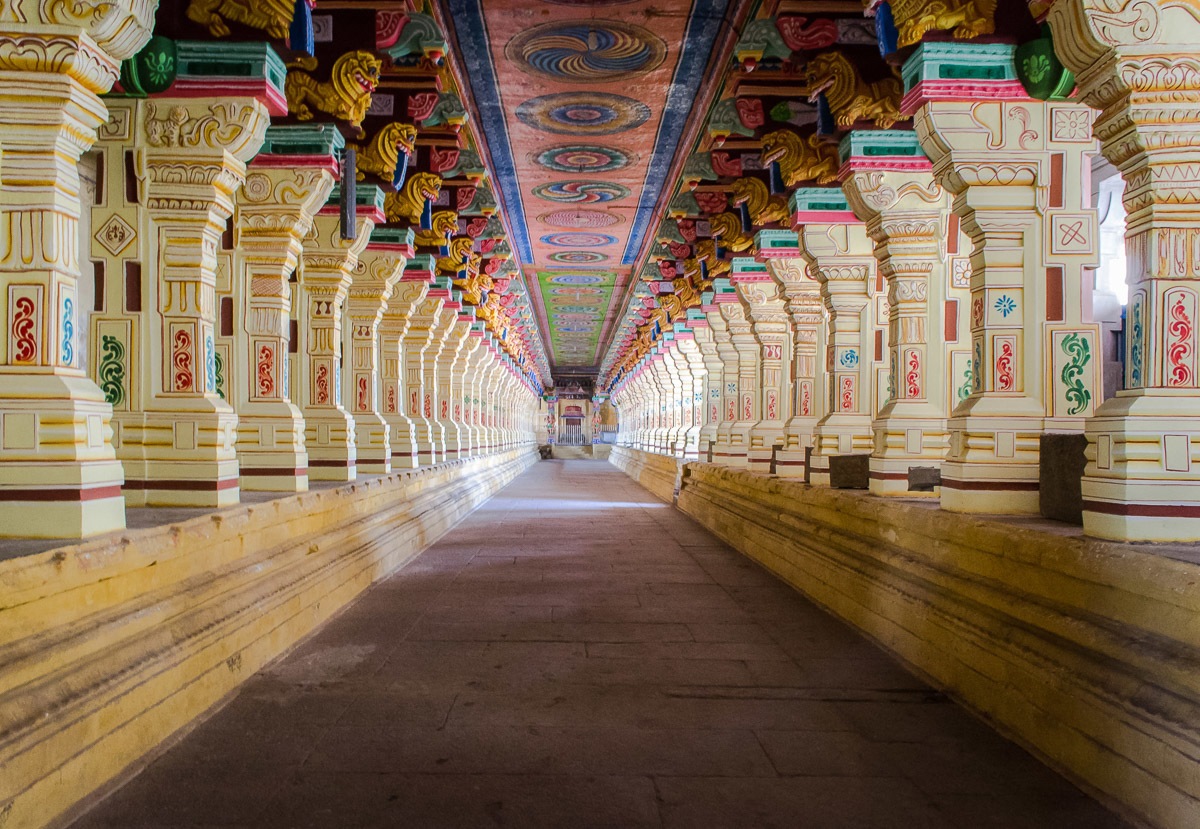 Image of Papermoon Fototapete »Ramanathaswamy Tempel«, Vliestapete, hochwertiger Digitaldruck bei Ackermann Versand Schweiz