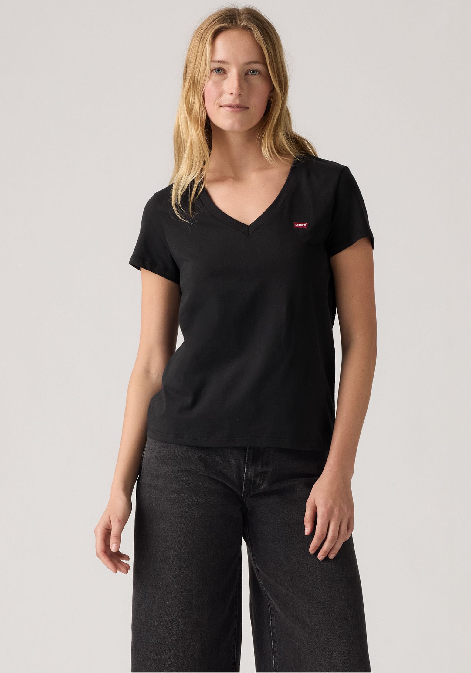 Levi's® T-Shirt »VNECK TEE 2 PACK«, (Packung, 2 tlg.)