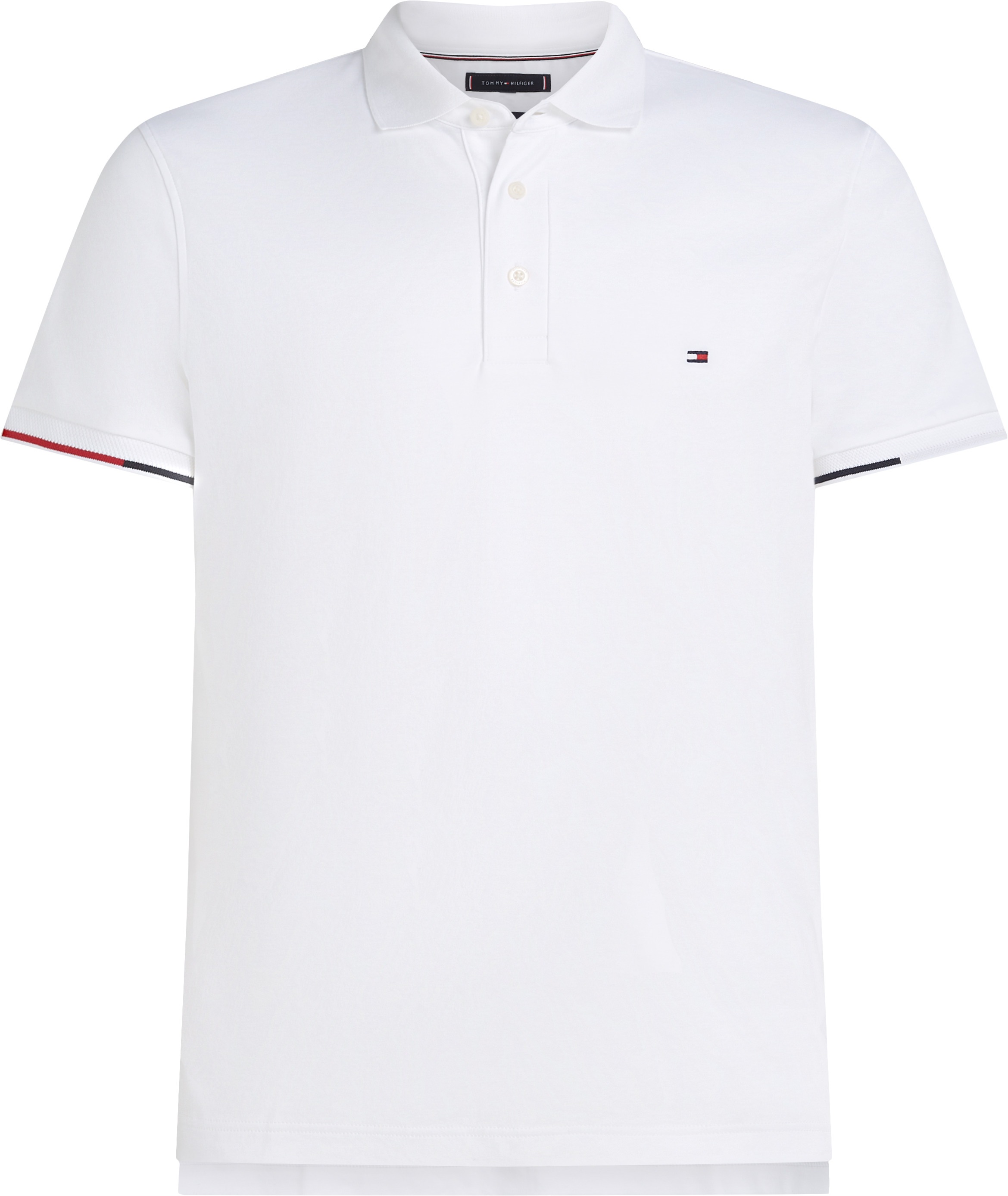 Tommy Hilfiger Big & Tall Poloshirt »BT-INTERLOCK FLAGCUFF SLIM FIT-B«, Grosse Grössen