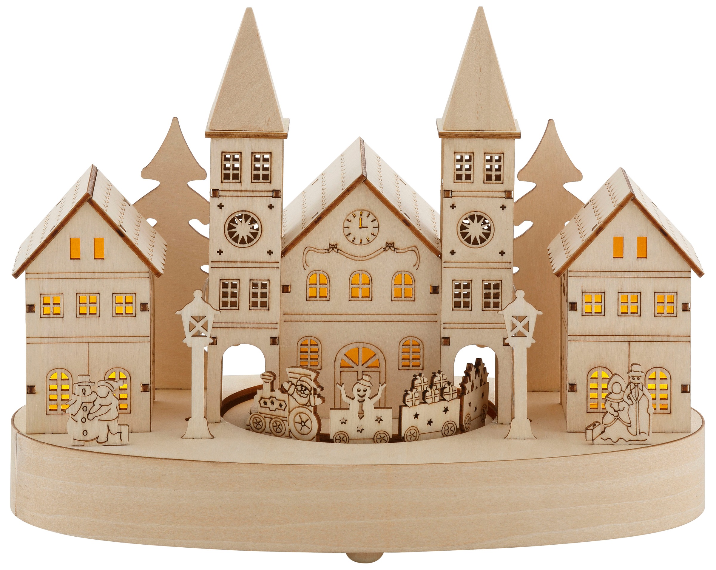 Image of Home affaire Weihnachtsdorf, mit LED-Beleuchtung und Musikwerk bei Ackermann Versand Schweiz