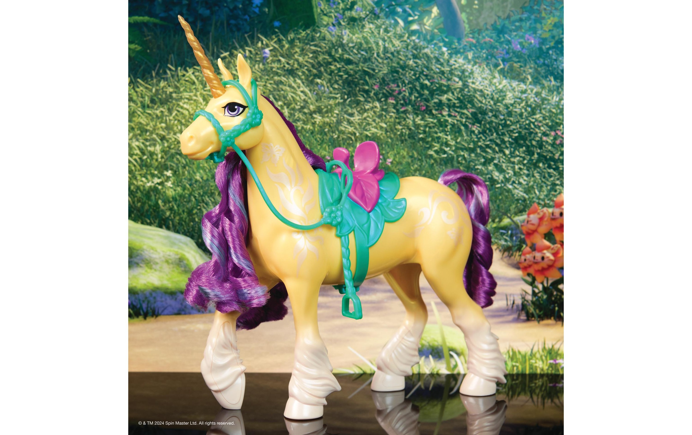Anziehpuppe »Spinmaster Unicorn Academy Leaf«