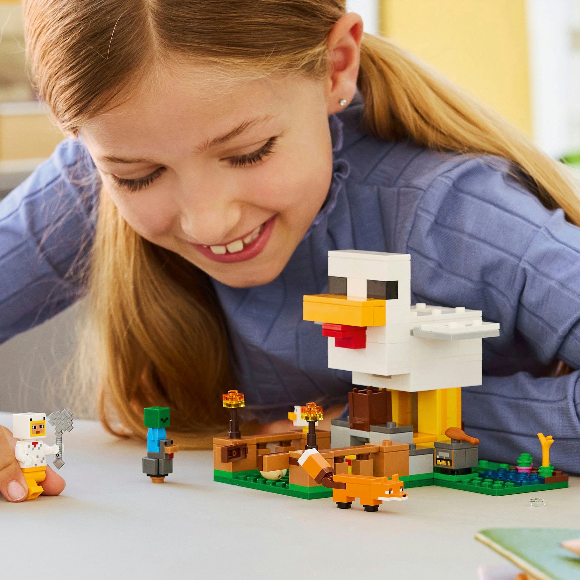 LEGO® Pions de construction »Hühnerfarm (21585), LEGO Minecraft« Made in Europe