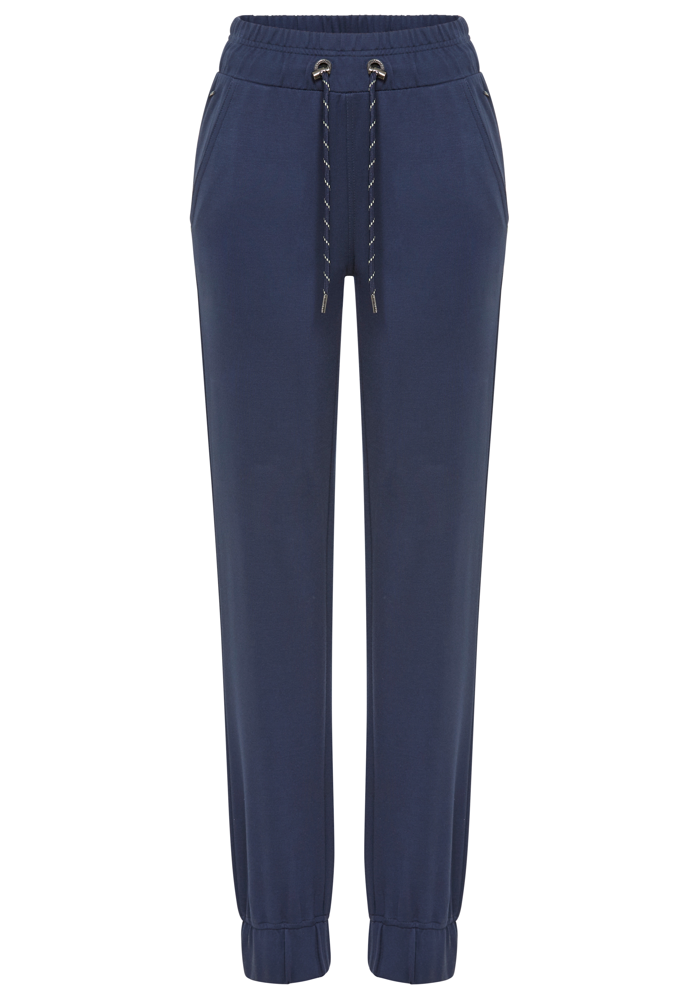 KangaROOS Schlupfhose  Jerseyhose mit geradem Bein, mit Eingrifftaschen und Leistentaschen