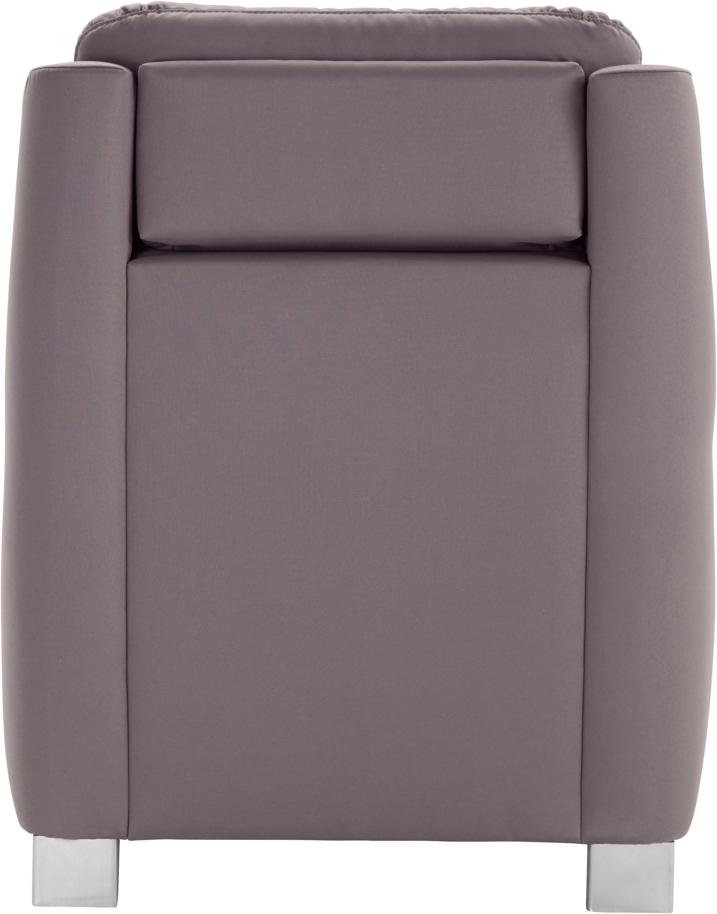 sit&more Fauteuil »Boccaccio« inklusive Federkern und Kopfteilverstellung,