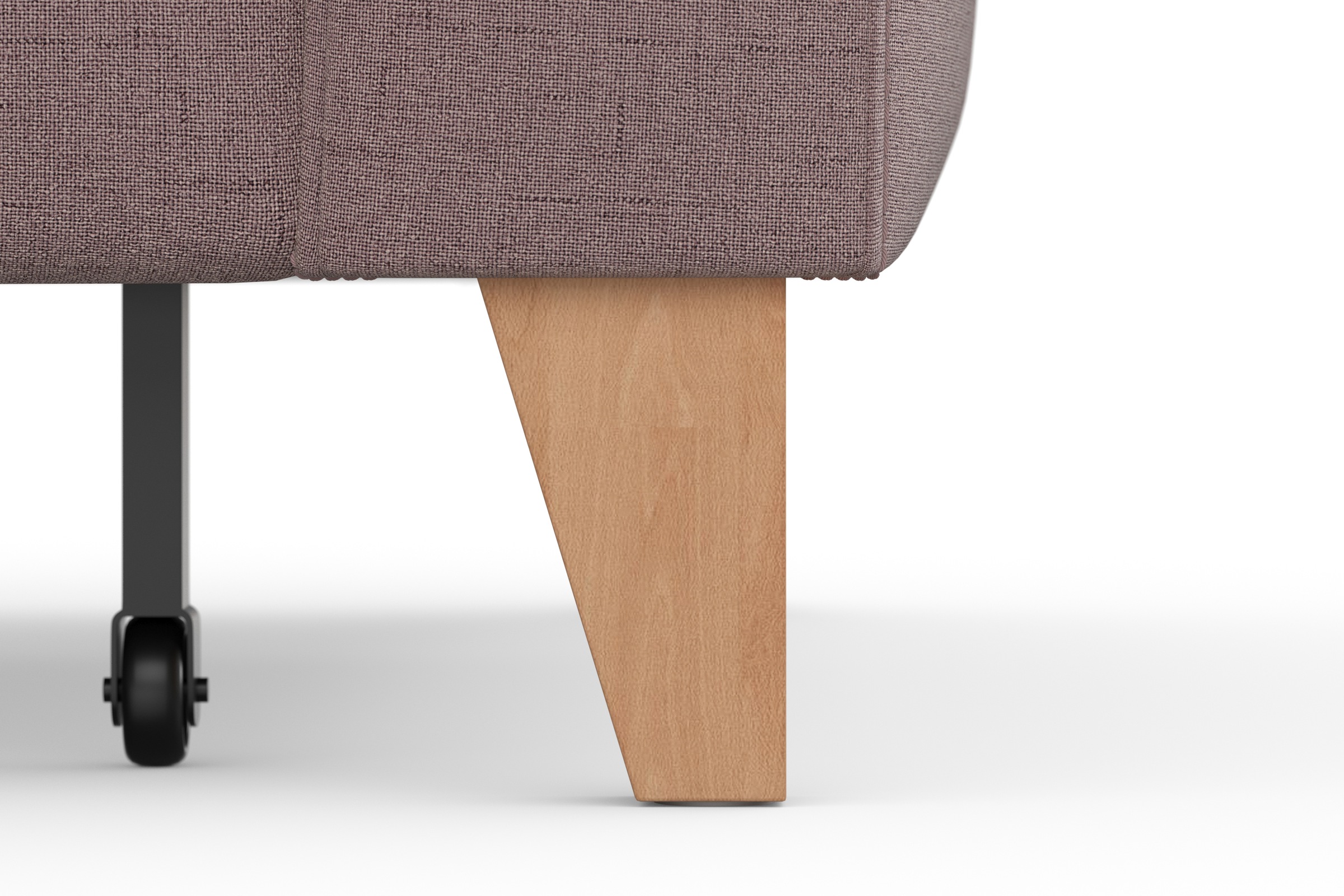 sit&more Ecksofa »Visby L-Form«, Wahlweise mit Bettfunktion und Bettkasten, frei im Raum stellbar