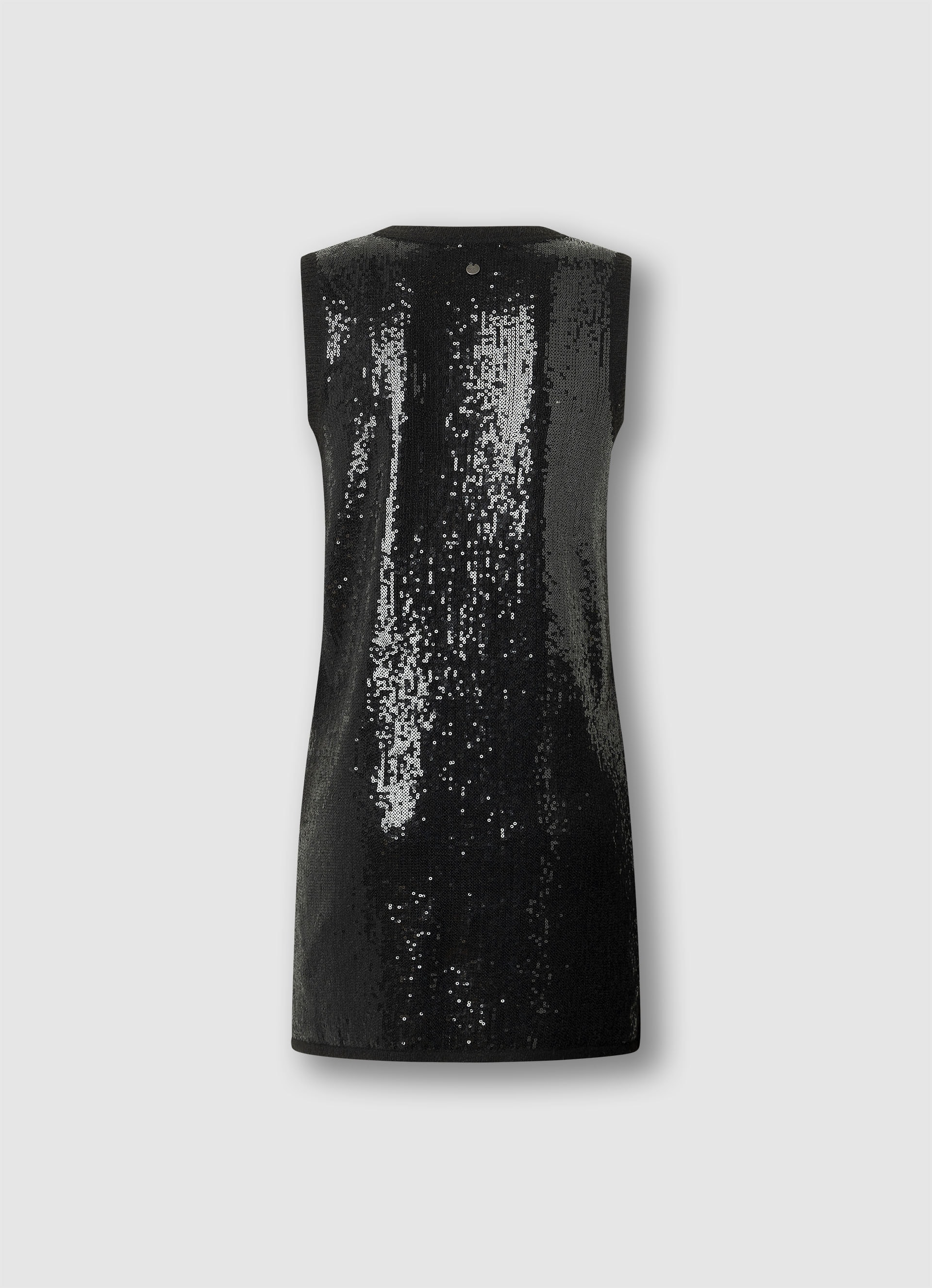 Pepe Jeans Robe midi »ELAINE DRESS« Sans poches mit Pailletten, ärmellos