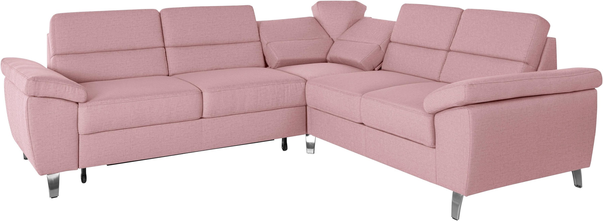 sit&more Ecksofa »Sorano L-Form«, wahlweise mit Bett- und Relaxfunktion, inkl. Bettkasten
