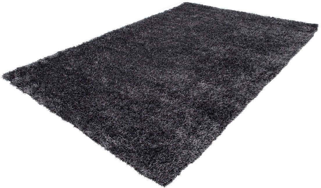 Kayoom Hochflor-Teppich »Diamond 700«, rechteckig, 45 mm Höhe, weiche Microfaser, Langflor, Shaggy, Melange, Wohnzimmer