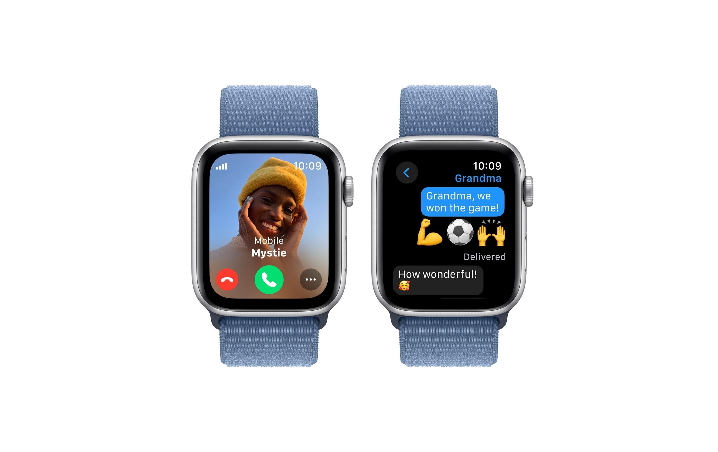 Apple Smartwatch »SE GPS, Aluminum mit Sport Loop«, 32 GB
