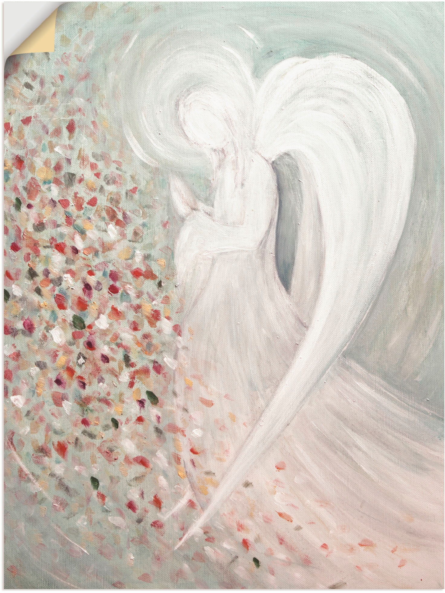 Image of Artland Wandbild »Engelbild I«, Religion, (1 St.), in vielen Grössen & Produktarten -Leinwandbild, Poster, Wandaufkleber / Wandtattoo auch für Badezimmer geeignet bei Ackermann Versand Schweiz