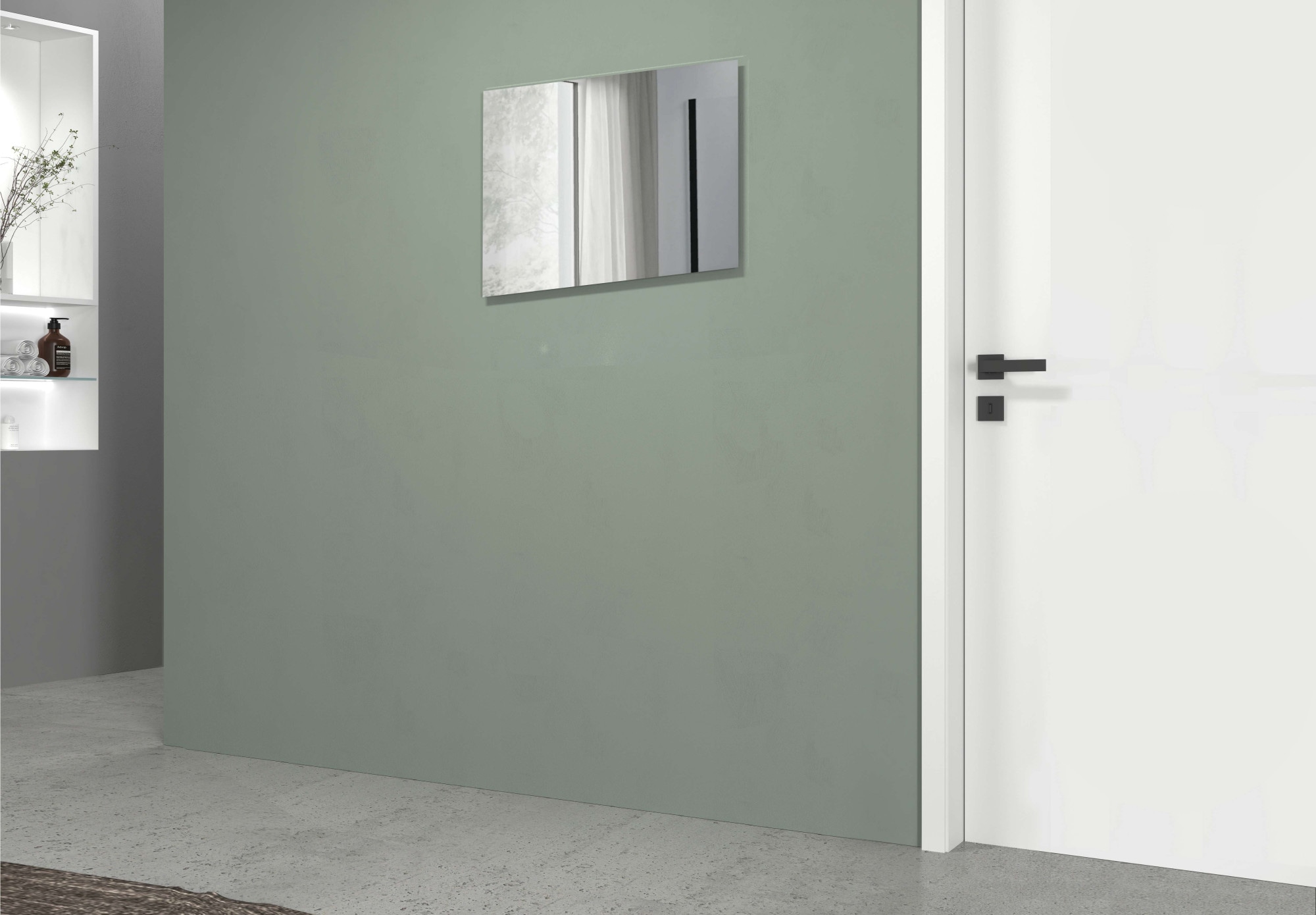 welltime Badspiegel »Vela, Spiegel in zwei Breiten 55 und 75 cm« Breite 55 cm-Passend zur Serie Vela