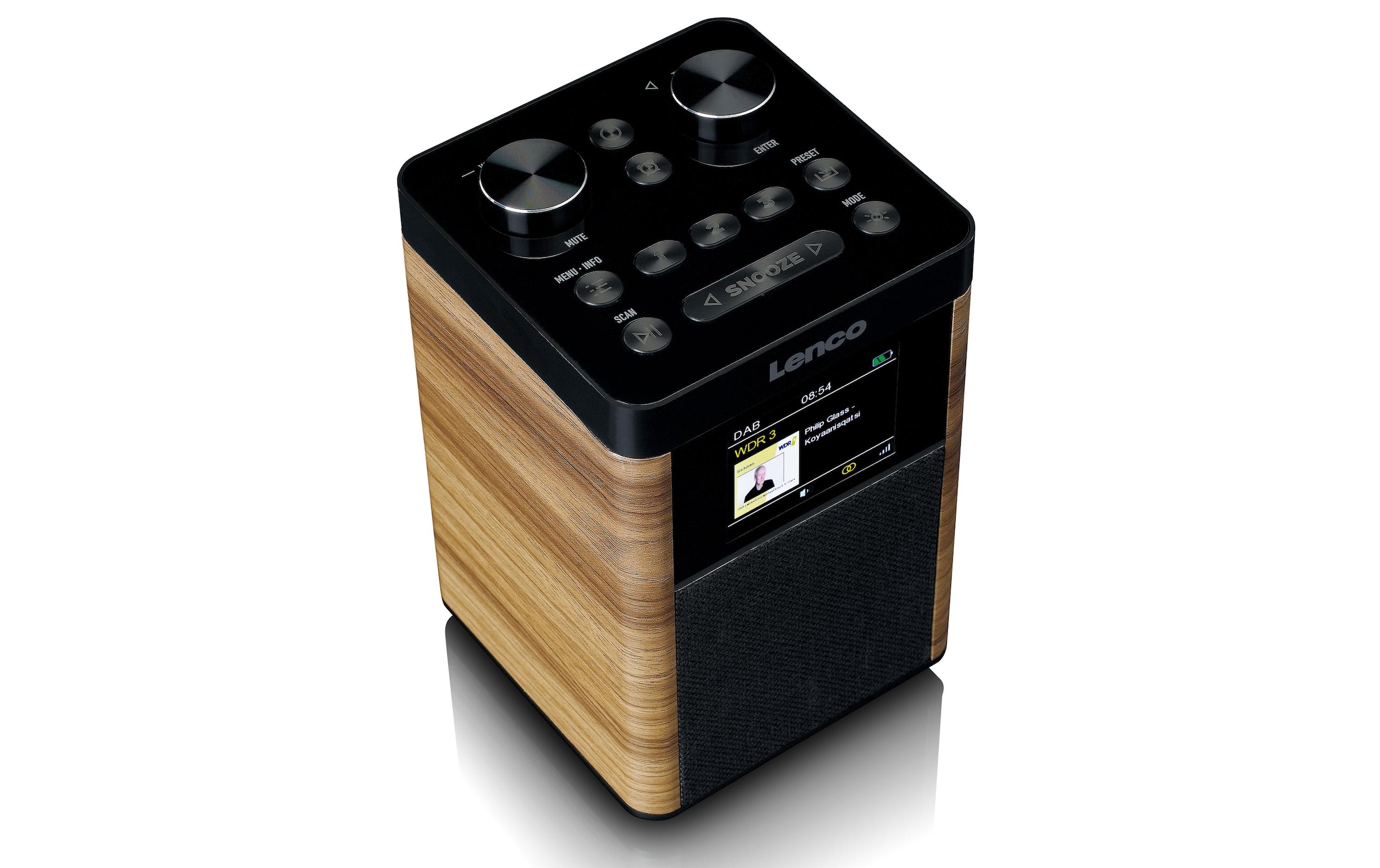 Lenco Digitalradio (DAB+) »PDR-060WD« ( Digitalradio (DAB+) | FM-Tuner )