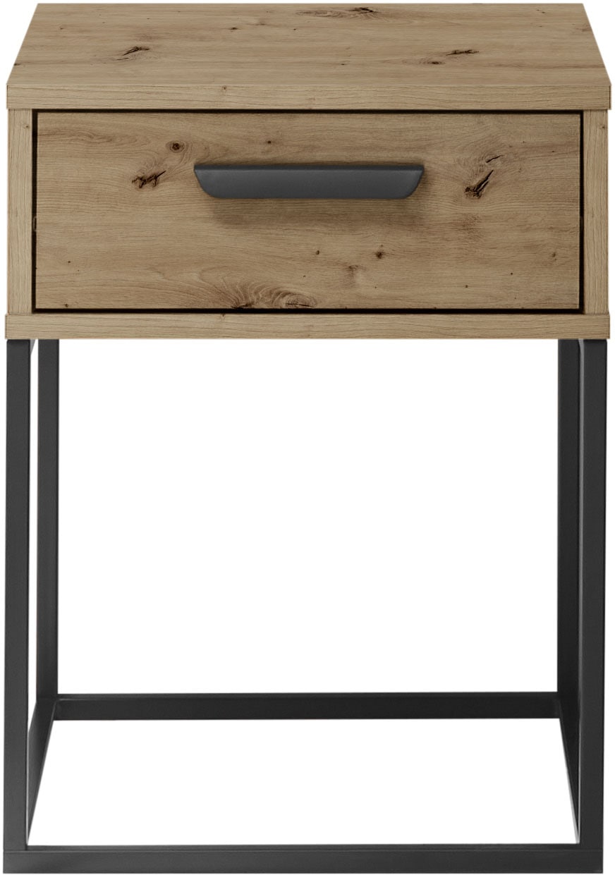 Schlafkontor »Suna Kommode, Nachttisch, Nachtschrank« auf Metallgestell