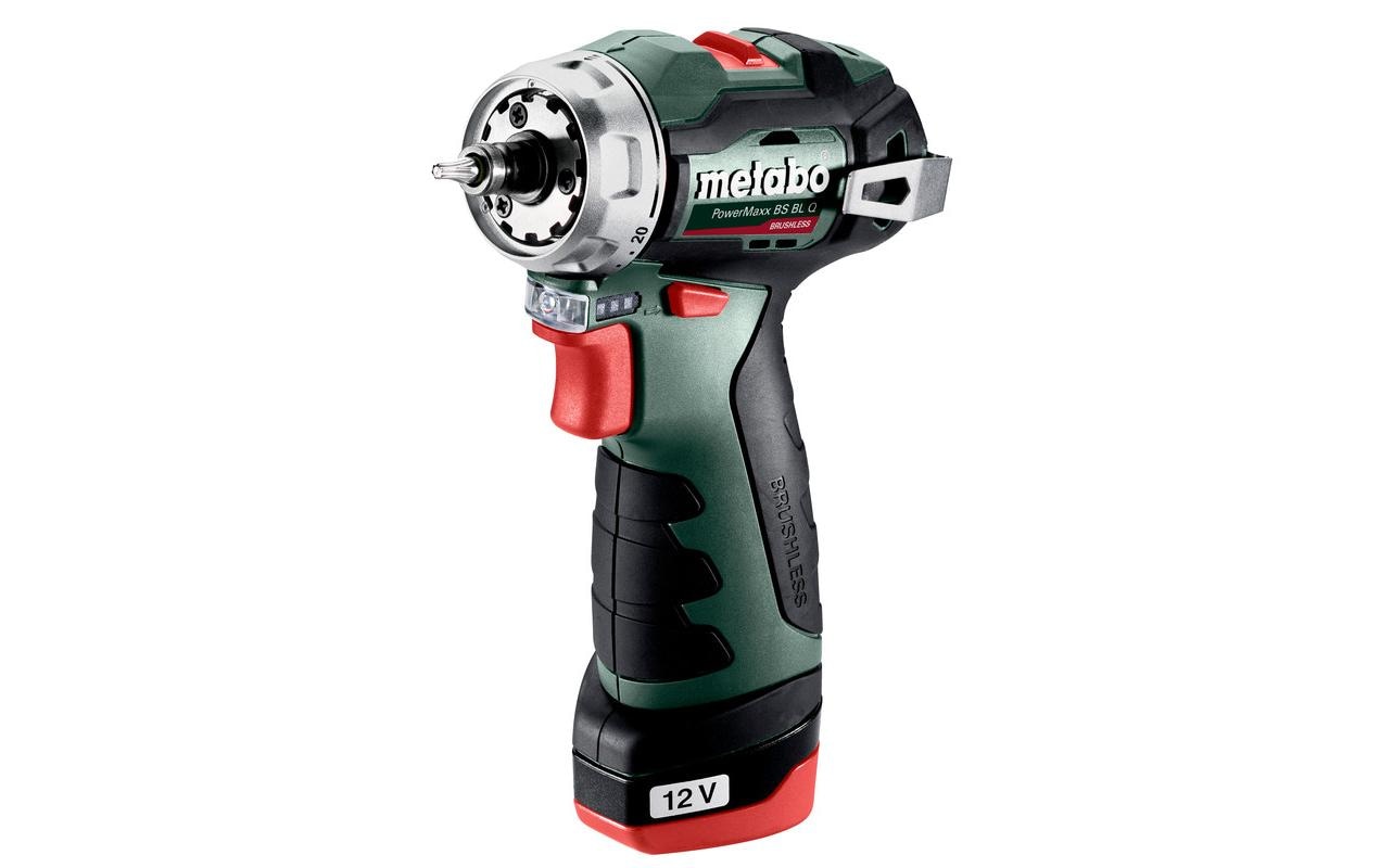 metabo Akku-Bohrschrauber »Powermaxx BS BL Q, 12 V, Kit«