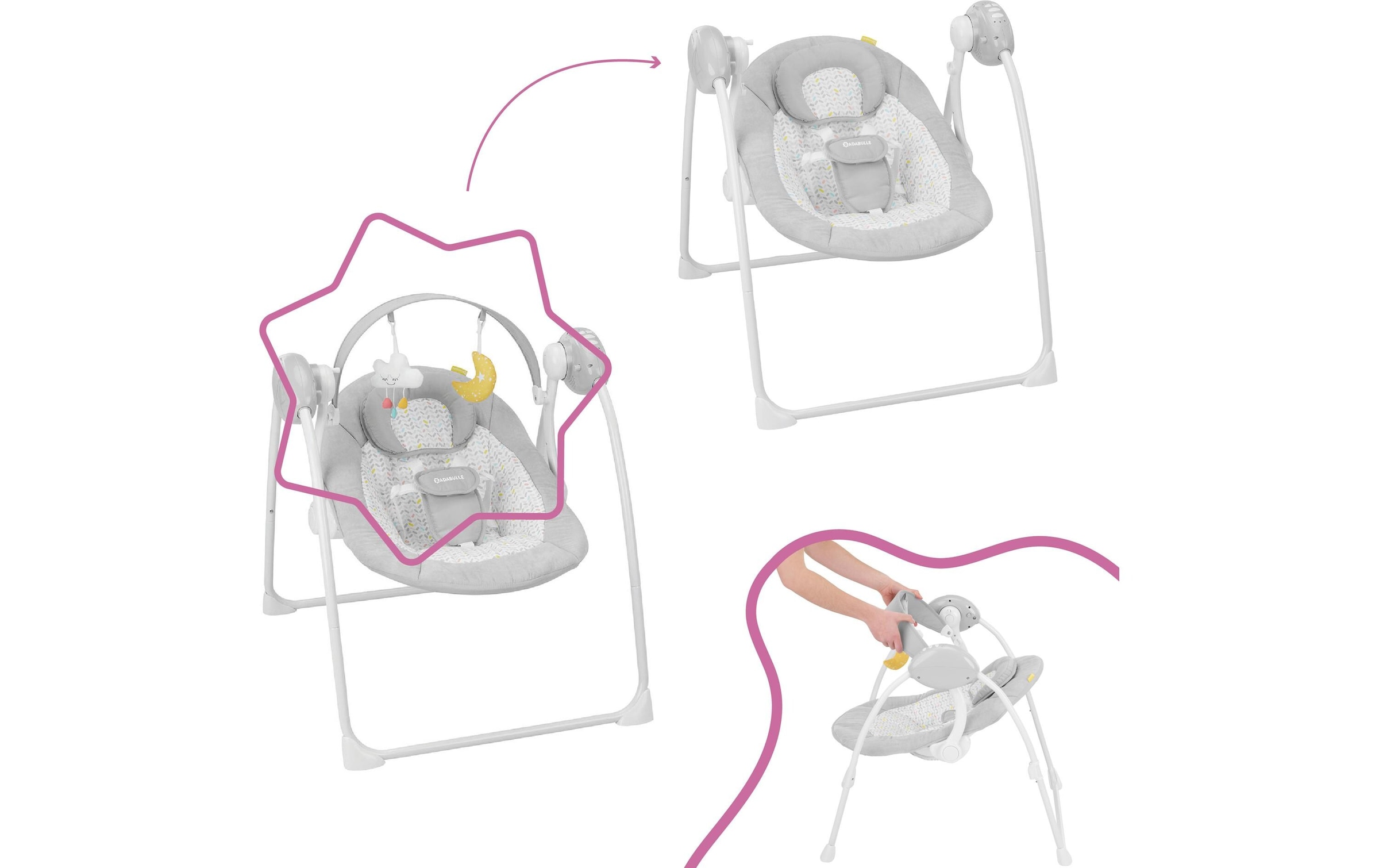badabulle Babyschaukel