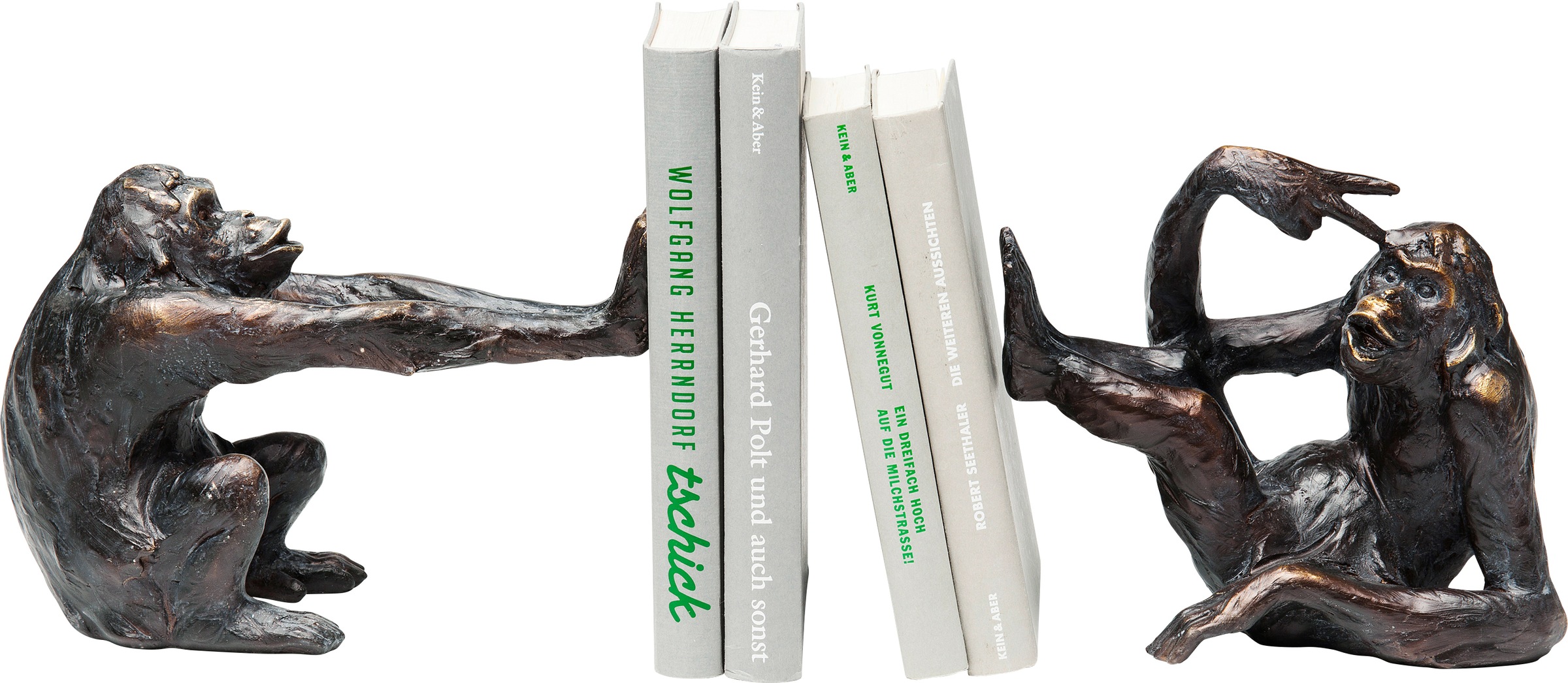 Image of Kare Design Buchstütze "Buchstütze Monkey (2/Set)"