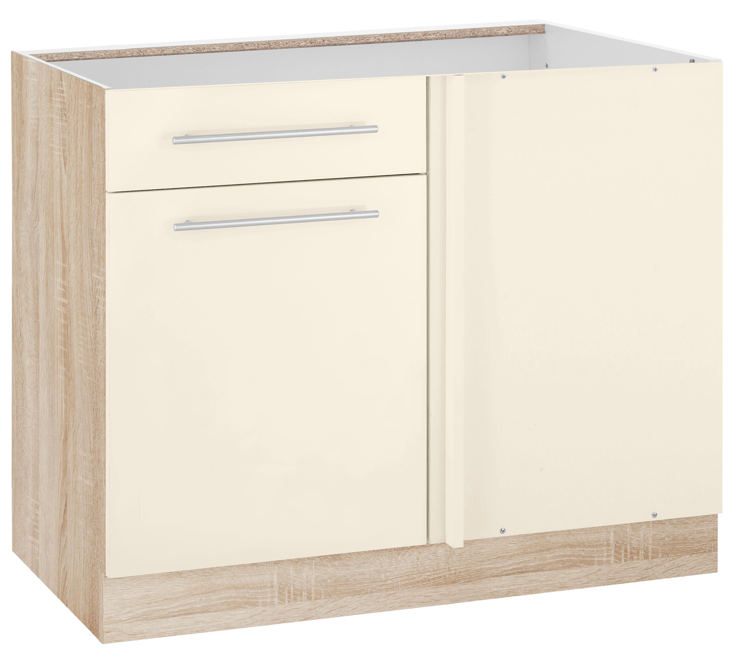 Image of wiho Küchen Eckunterschrank "Flexi2" Breite 100 cm, Planungsmass 110 cm, ohne Arbeitsplatte