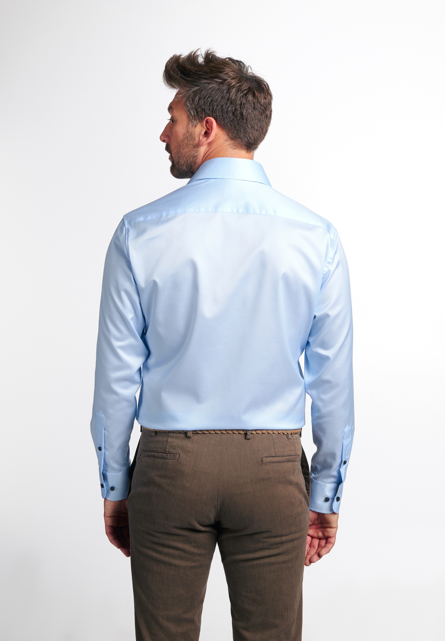 Eterna Langarmhemd »MODERN FIT«, NON IRON (bügelfrei)