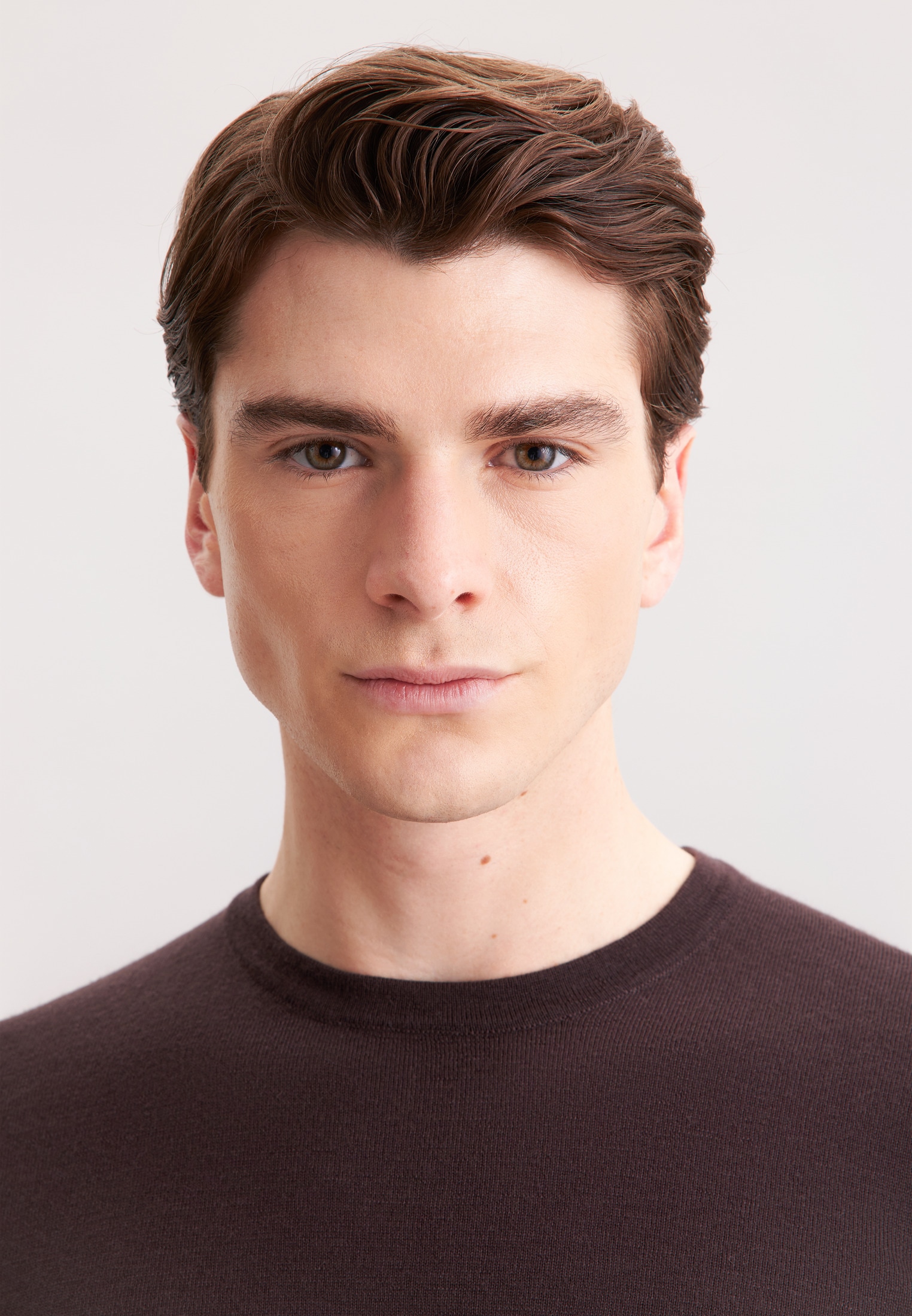 seidensticker Pull-over »Schwarze Rose« 1/1 Rundhals Uni