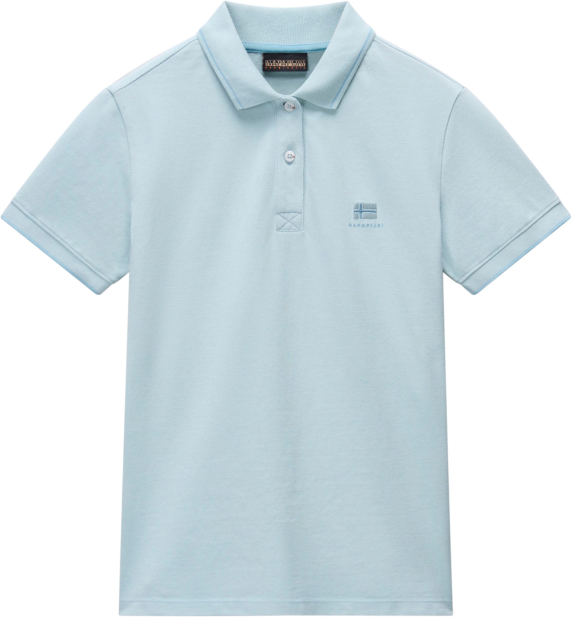 Image of Napapijri Poloshirt Mit Rundhalsausschnitt
