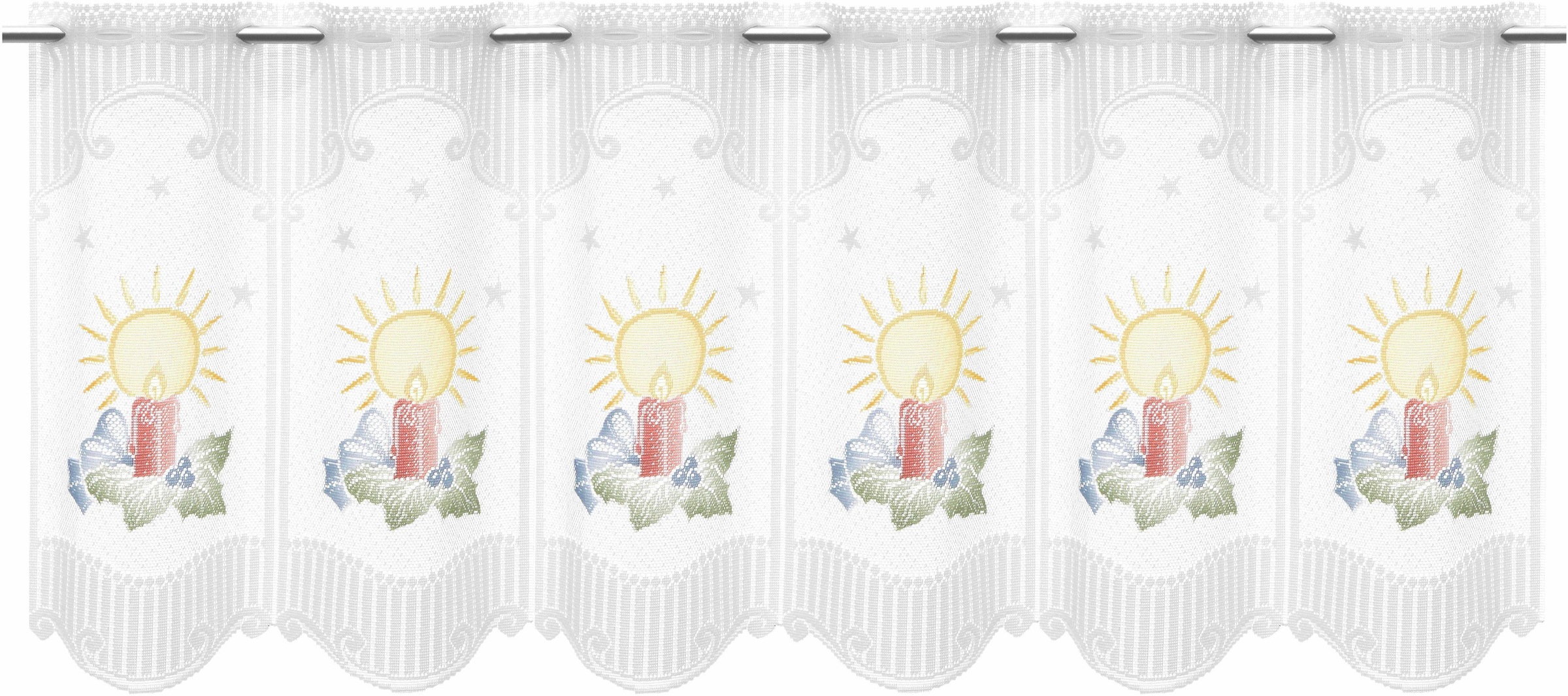 Image of WILLKOMMEN ZUHAUSE by ALBANI GROUP Panneaux »Kerzenschein«, (1 St.), HxB: 45x130, Jacquard-Panneaux bei Ackermann Versand Schweiz