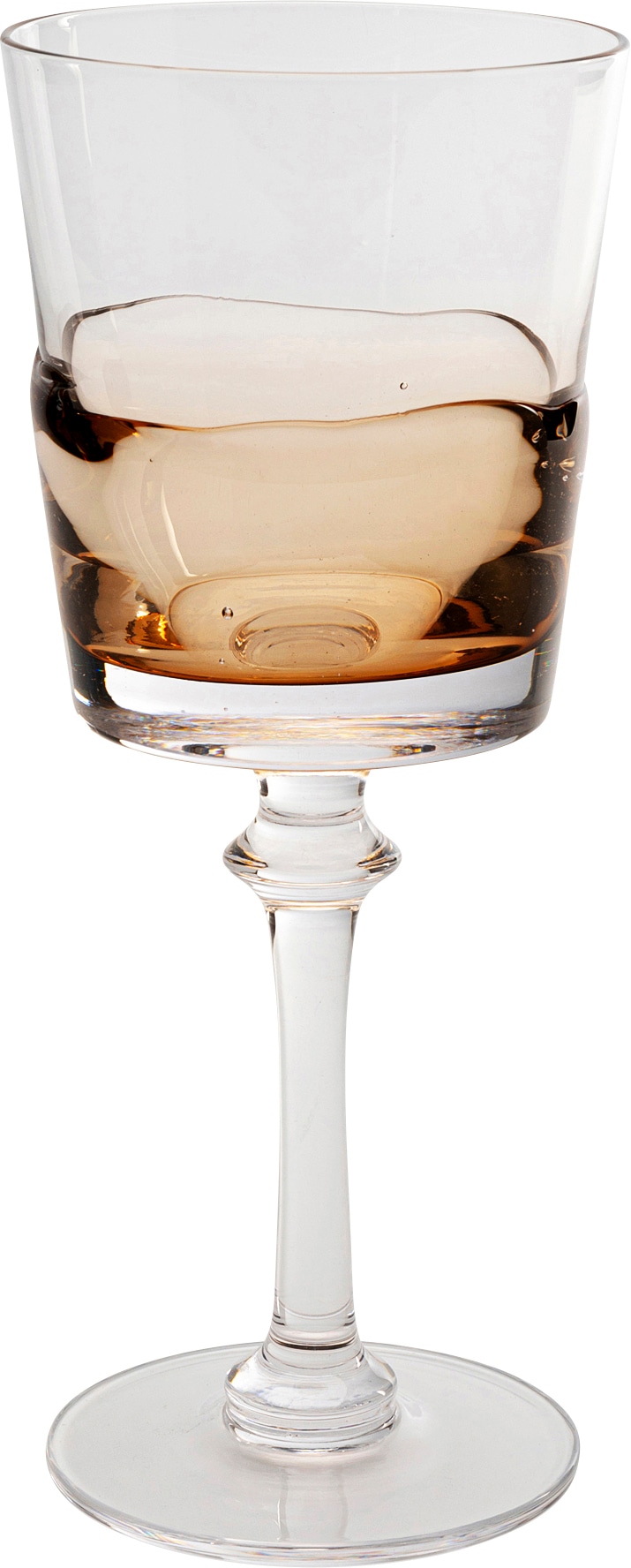 Kare Design Glas »Mimi Amber« Rotwein-, Sekt- oder Wasserglas