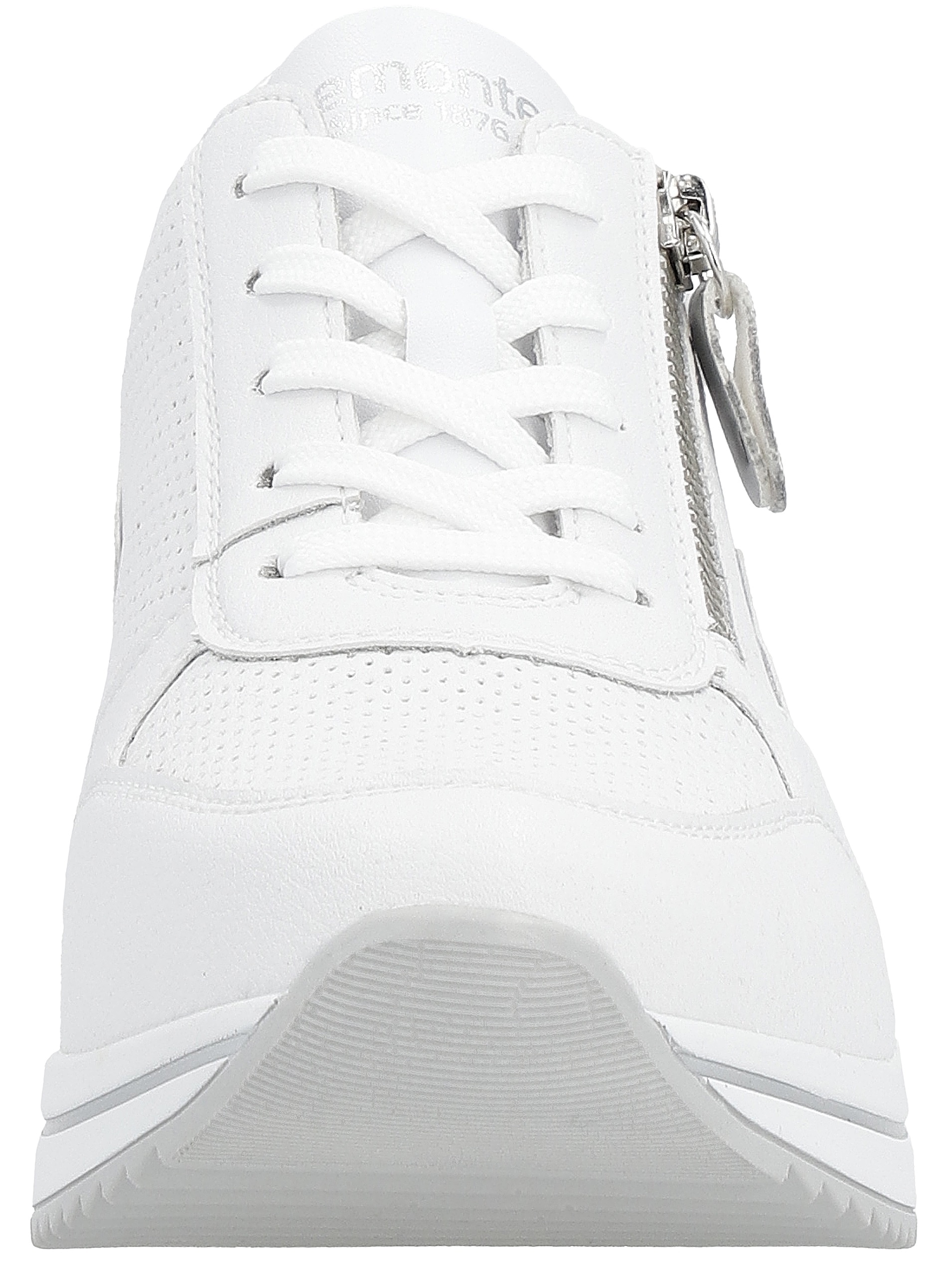 Remonte Baskets compensées  , Freizeitschuh, Halbschuh, Schnürschuh mit Schaftrandpolsterung