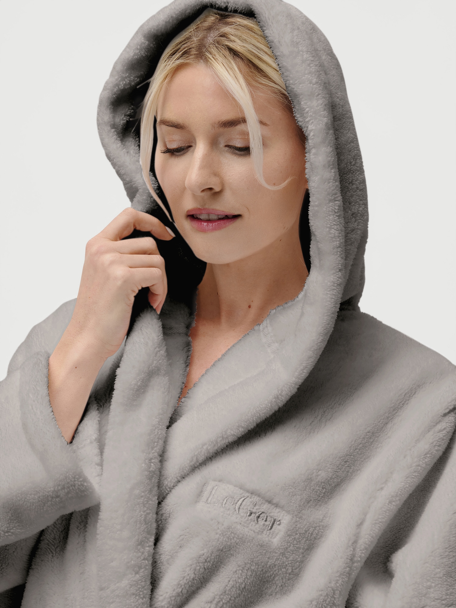 LeGer Home by Lena Gercke Unisex-Bademantel »Lovina«, (1 St.), kuschelig weicher Fleece, für Damen und Herren, XS-3XL